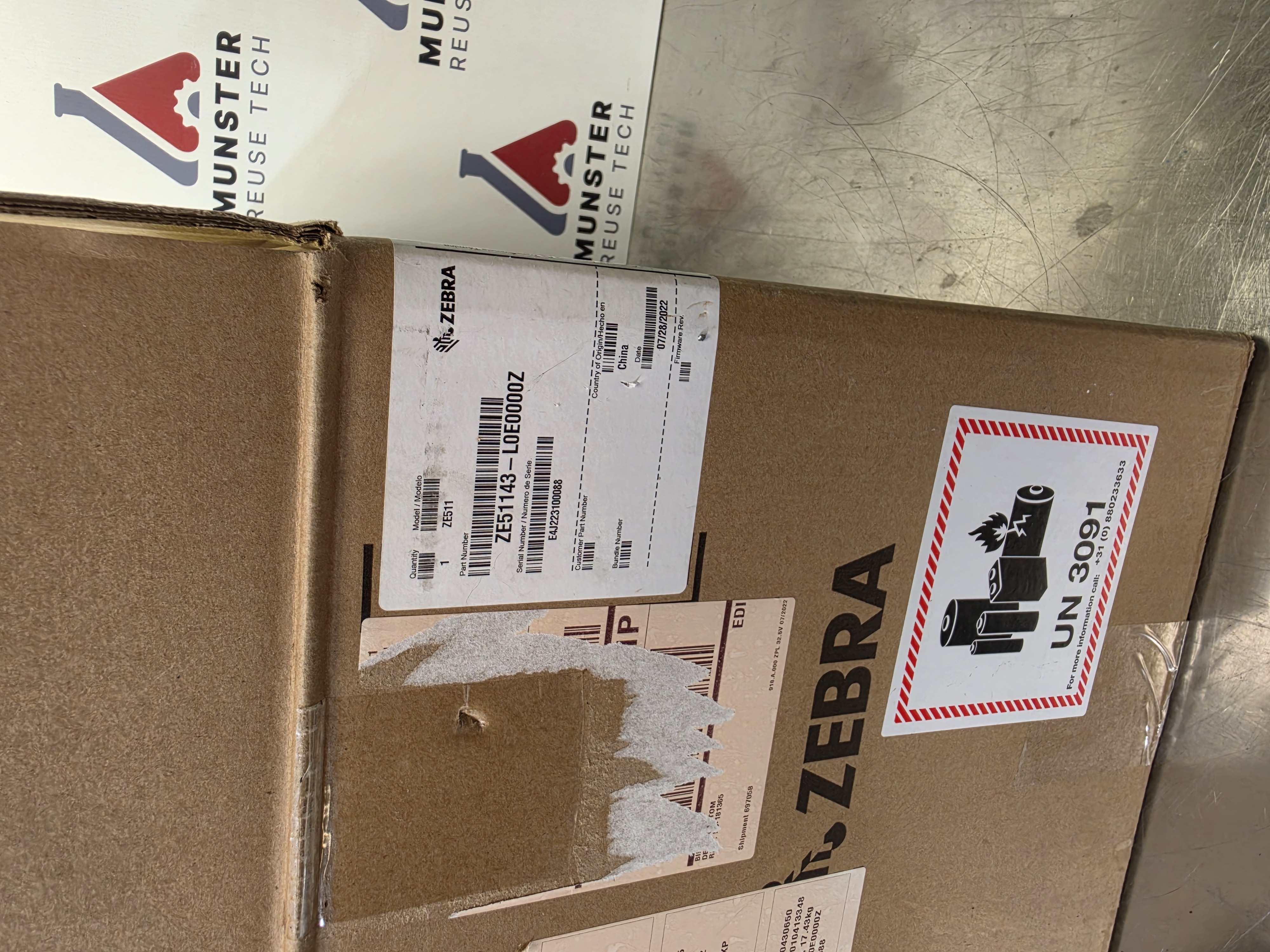 Zebra ZE511 Thermal Transfer Print Engine | Model: ZE51143-L0E0000Z