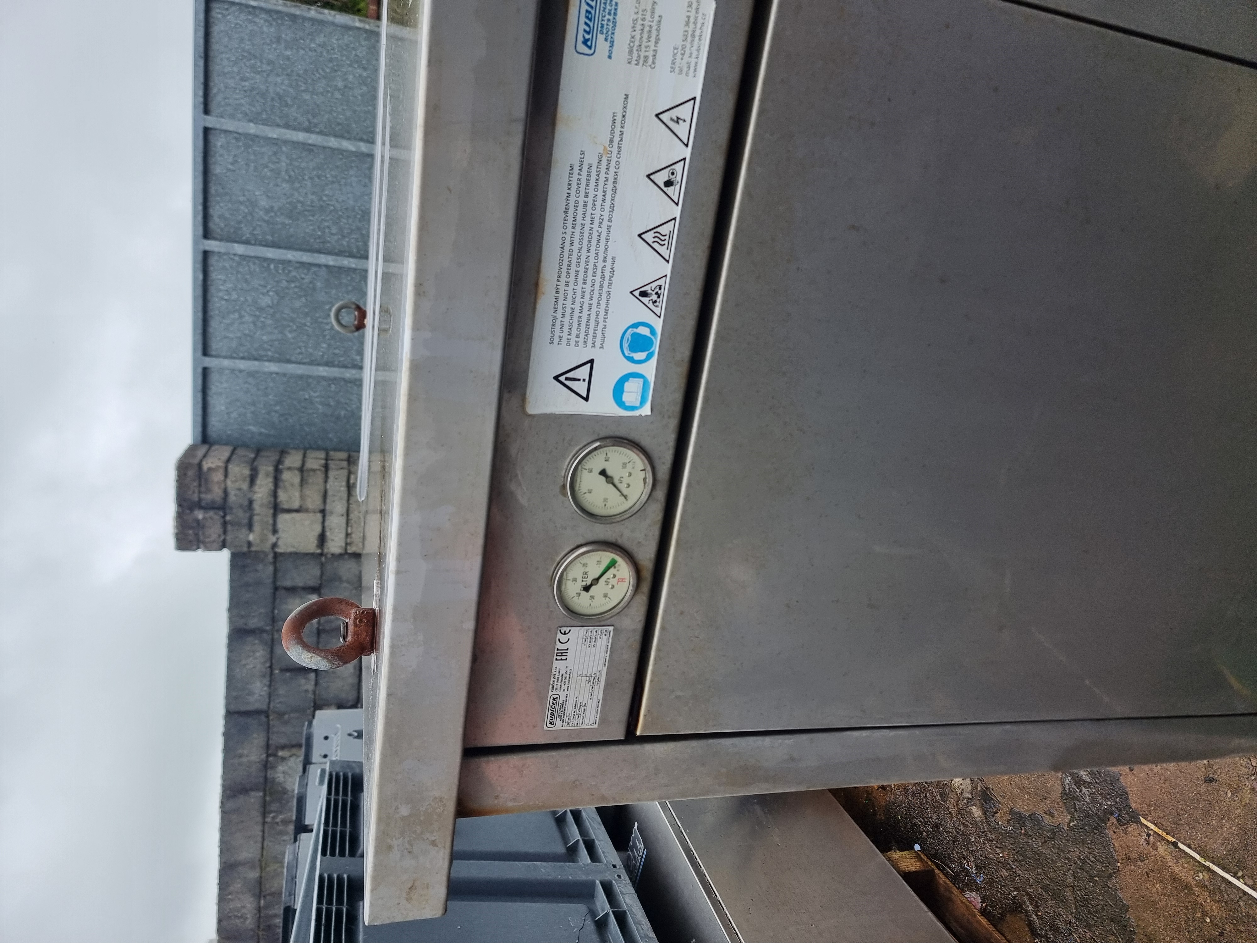 Used KUBÍČEK VHS Roots Blower Type 3D45B-150E | 5.79 -14.26 m³/h