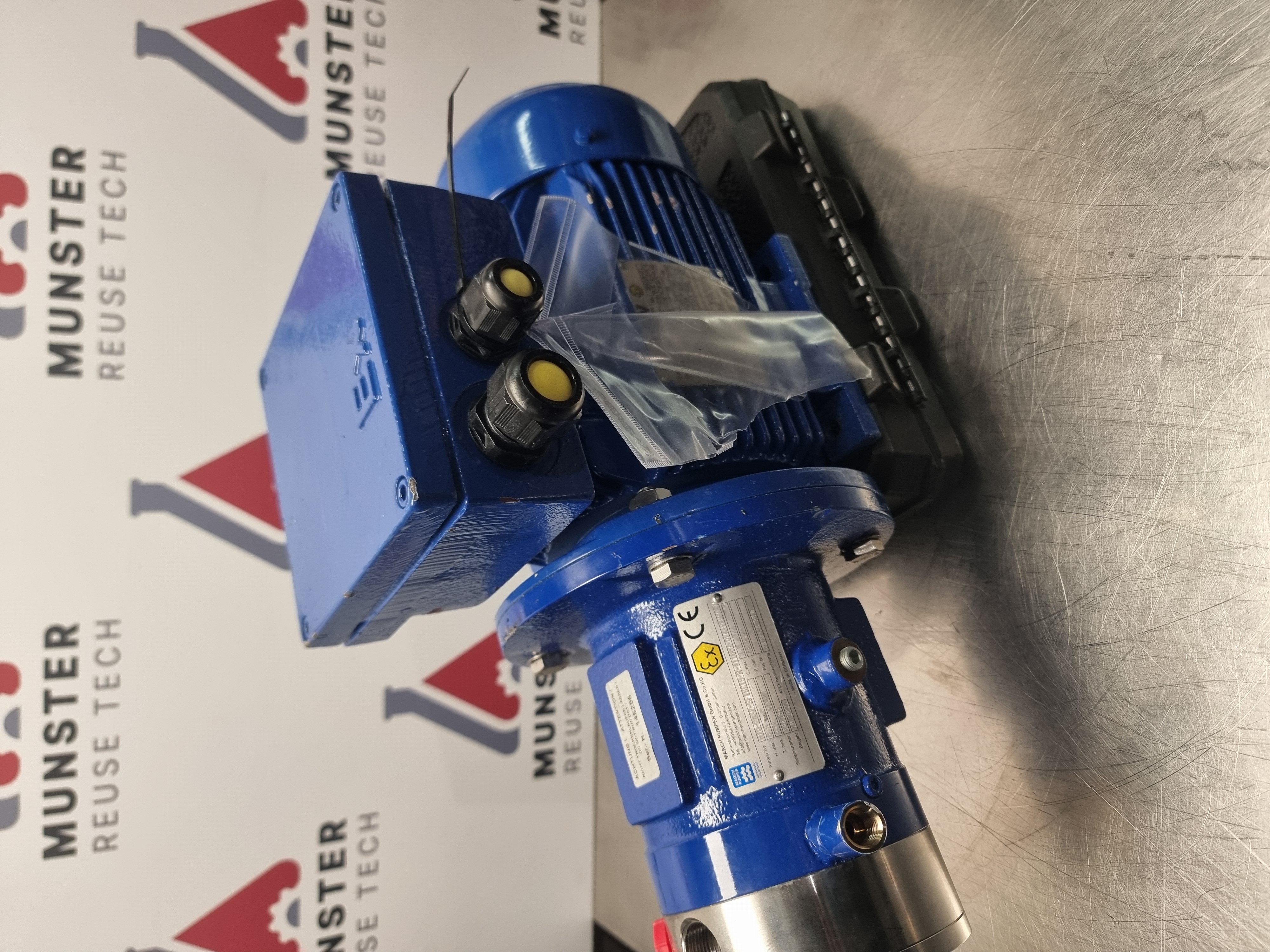 Used March Pumpen GmbH Stainless Steel Regenerative Turbine Pump | MTA-0037