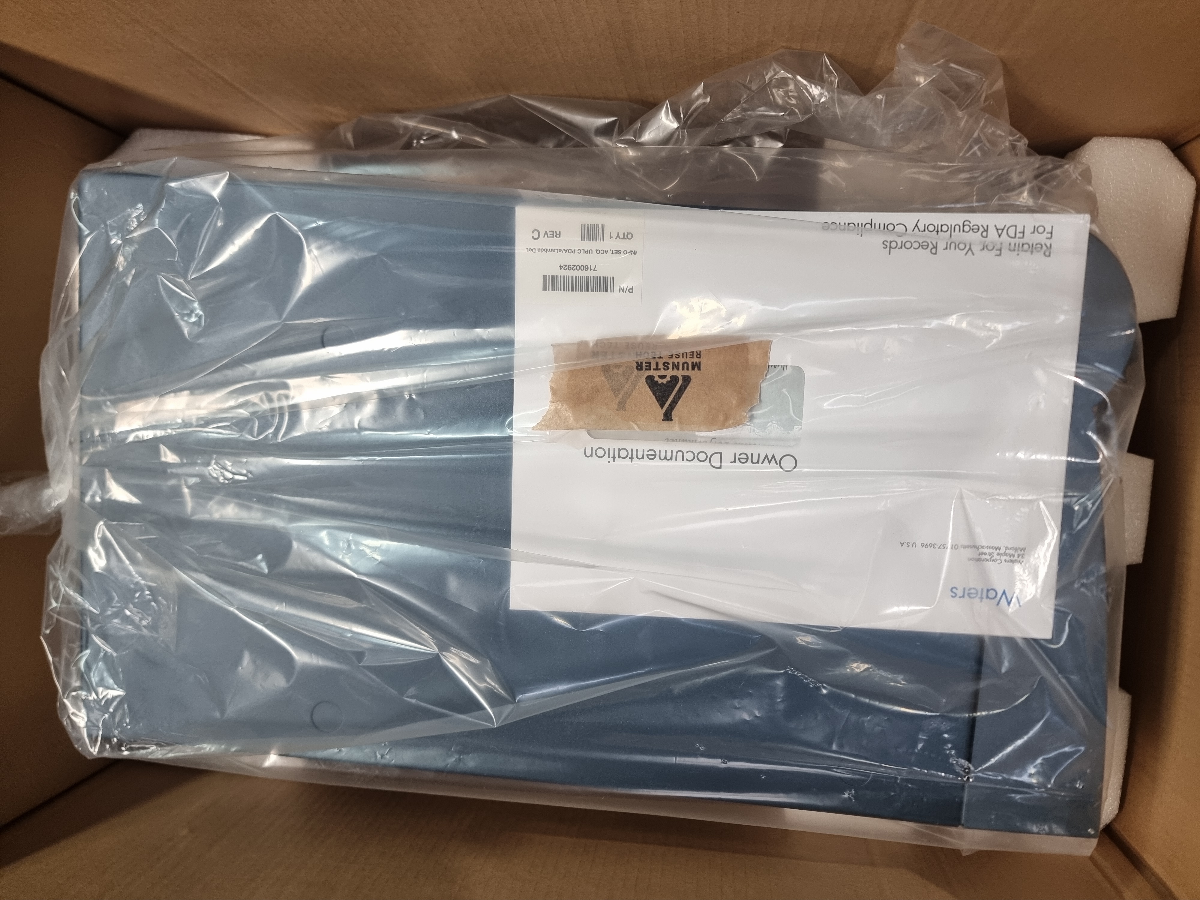 Used Waters Acquity UPLC Tunable UV / TUV Detector | P/N: 186015031 | NEW & UNUSED