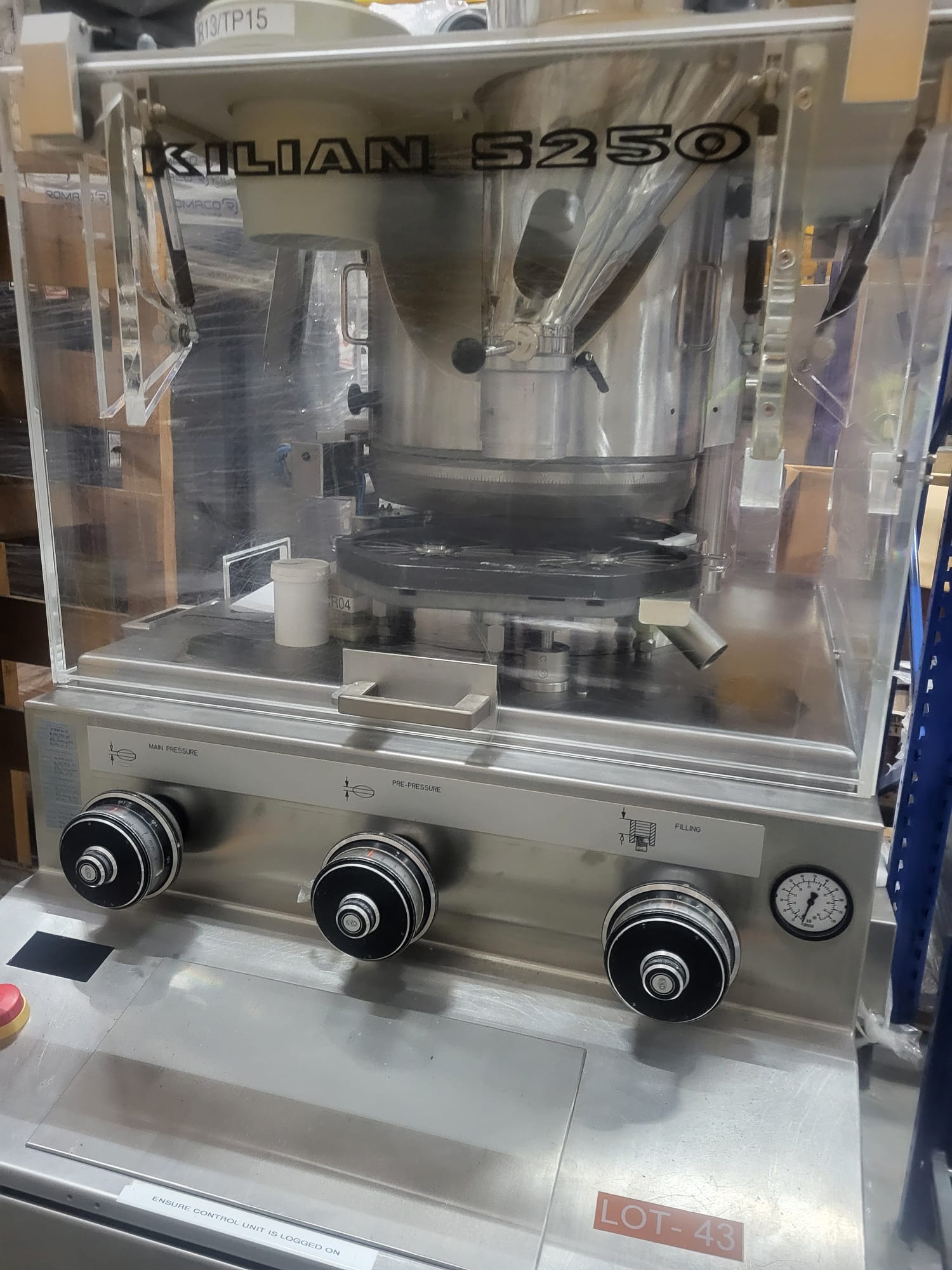 Used Killian S250 Tablet Press