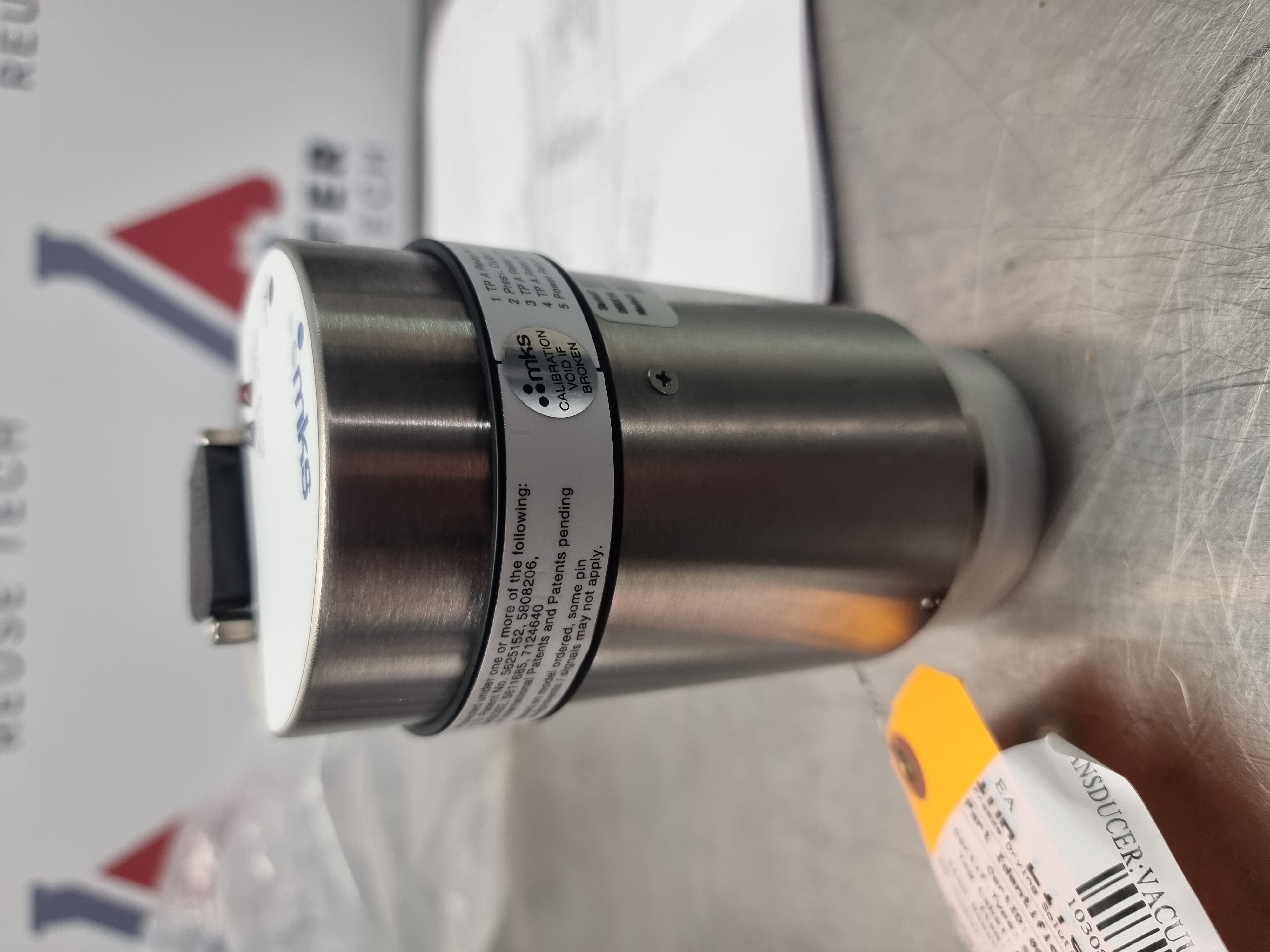 Used MKS Baratron Capacitance Manometer 631C01TNFH | Vacuum Pressure Transducer