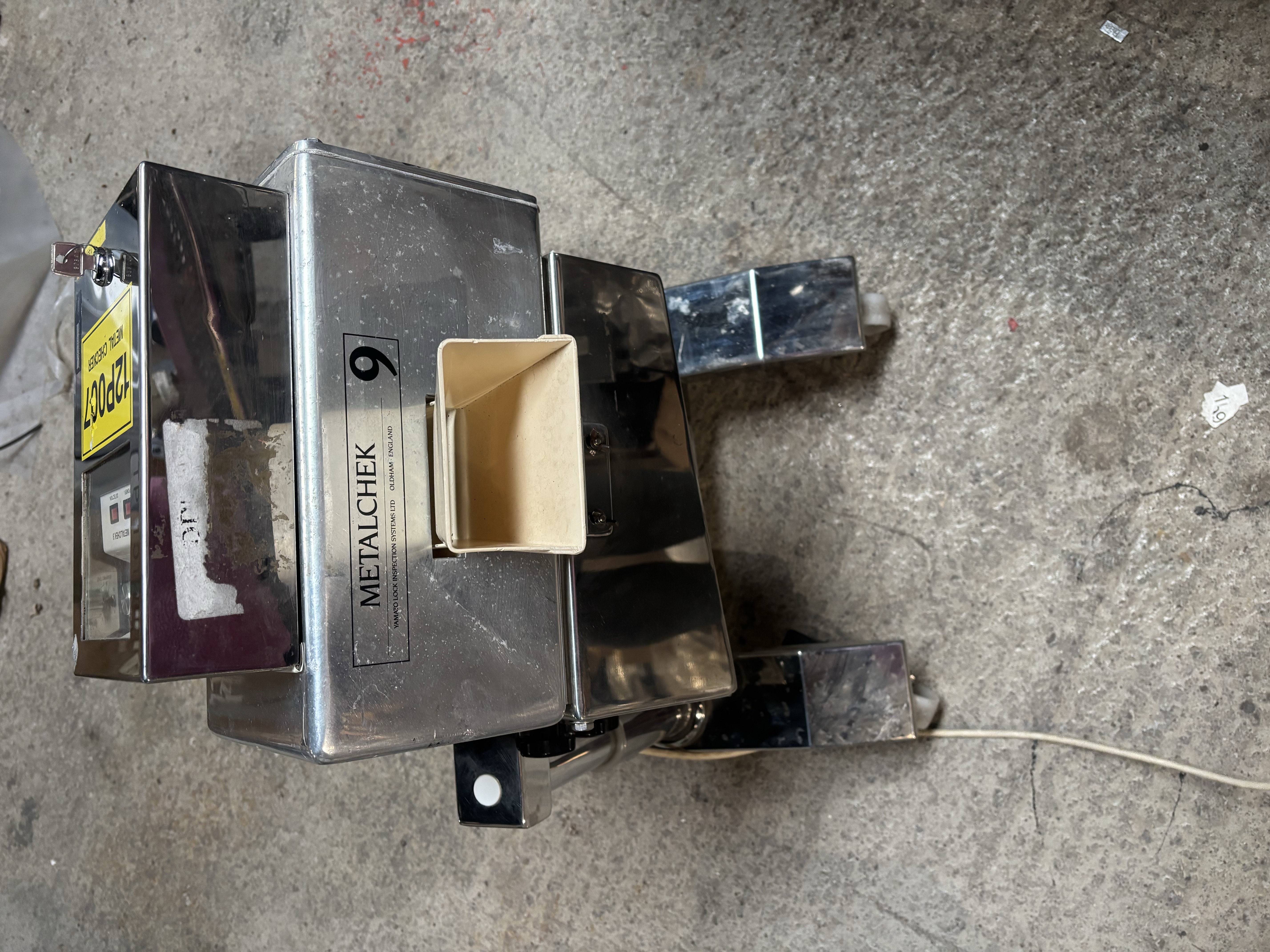 Used Yamato Lock Metal Detector 