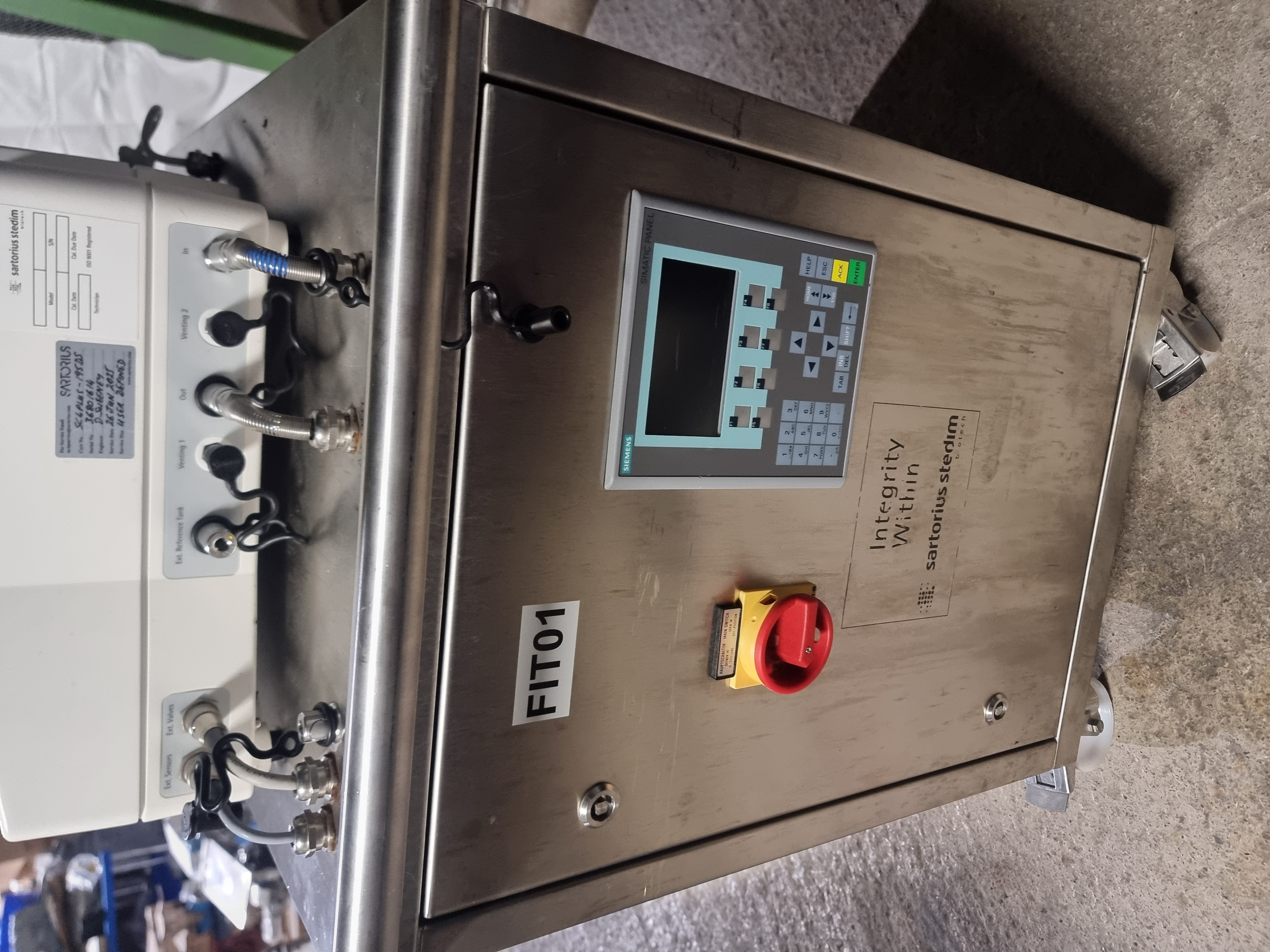 Used Sartorius Sartocheck 4 Plus Bag Tester