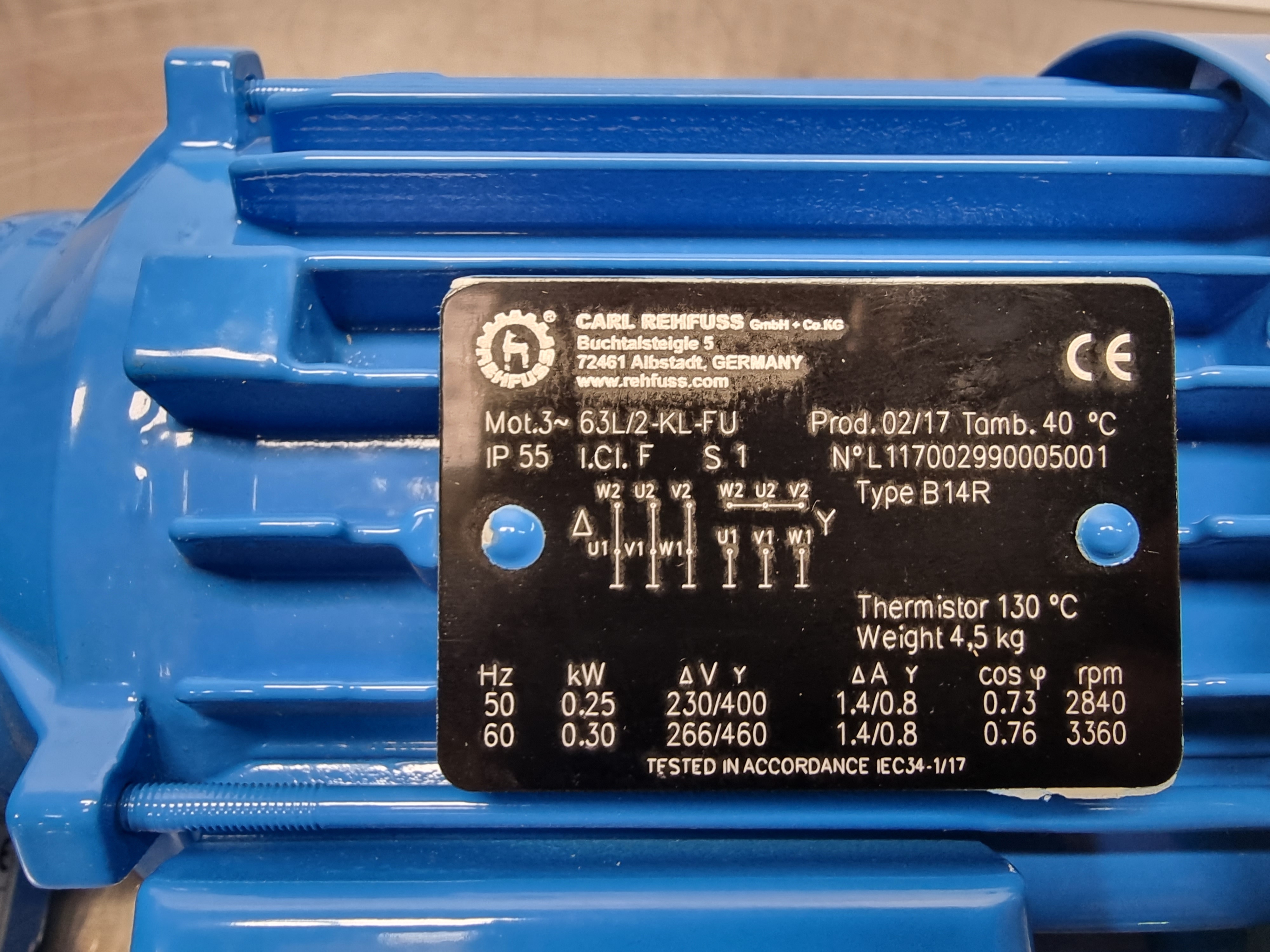 Used Zeta Bottom Mounted Magnetic Agitator BMRT | BMR 300 W S | Speed Range 75 - 575