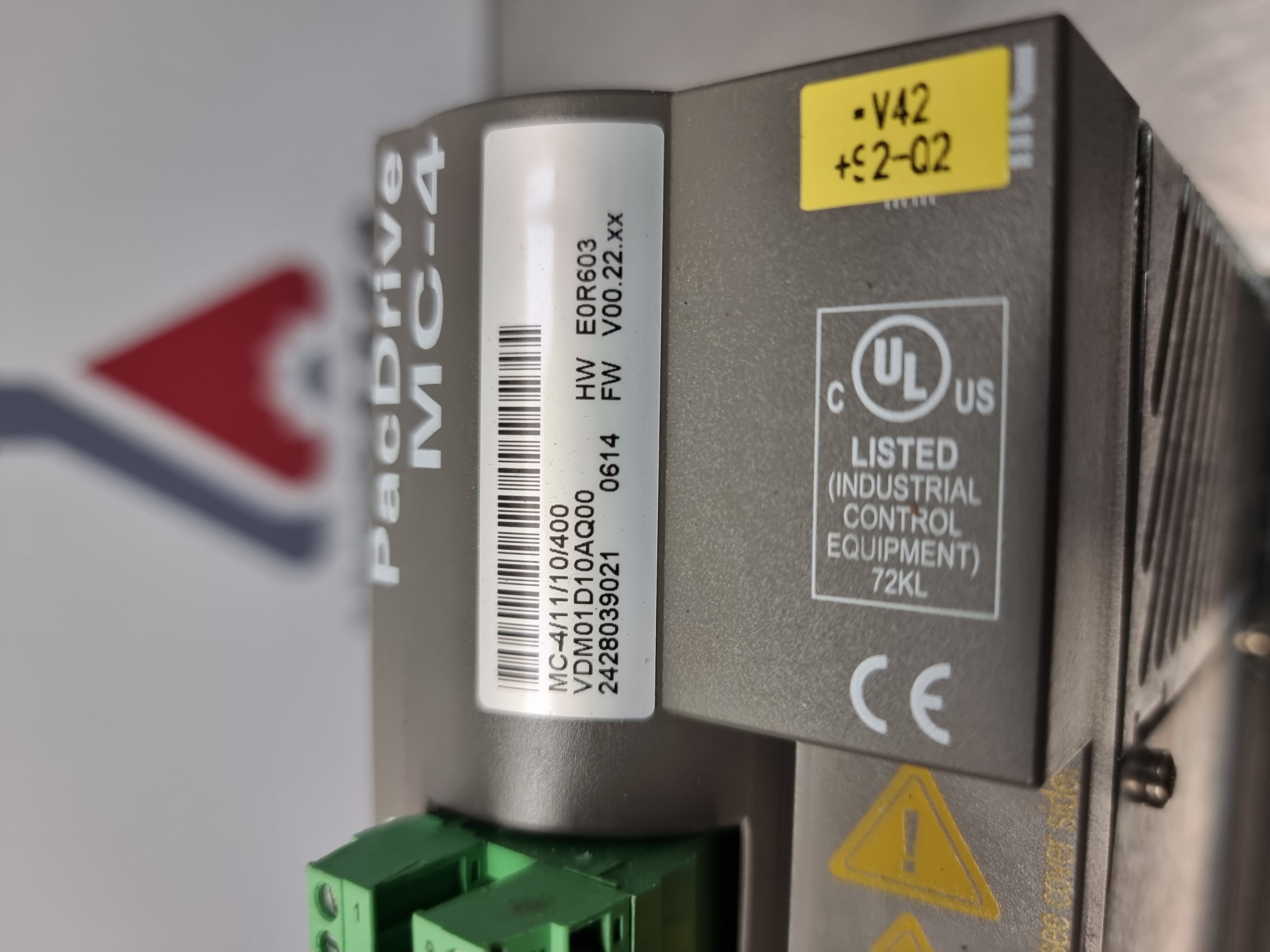 Used Elau Pac Drive MC-4/11/10/400 Servo Drive | VDM01D10AL14