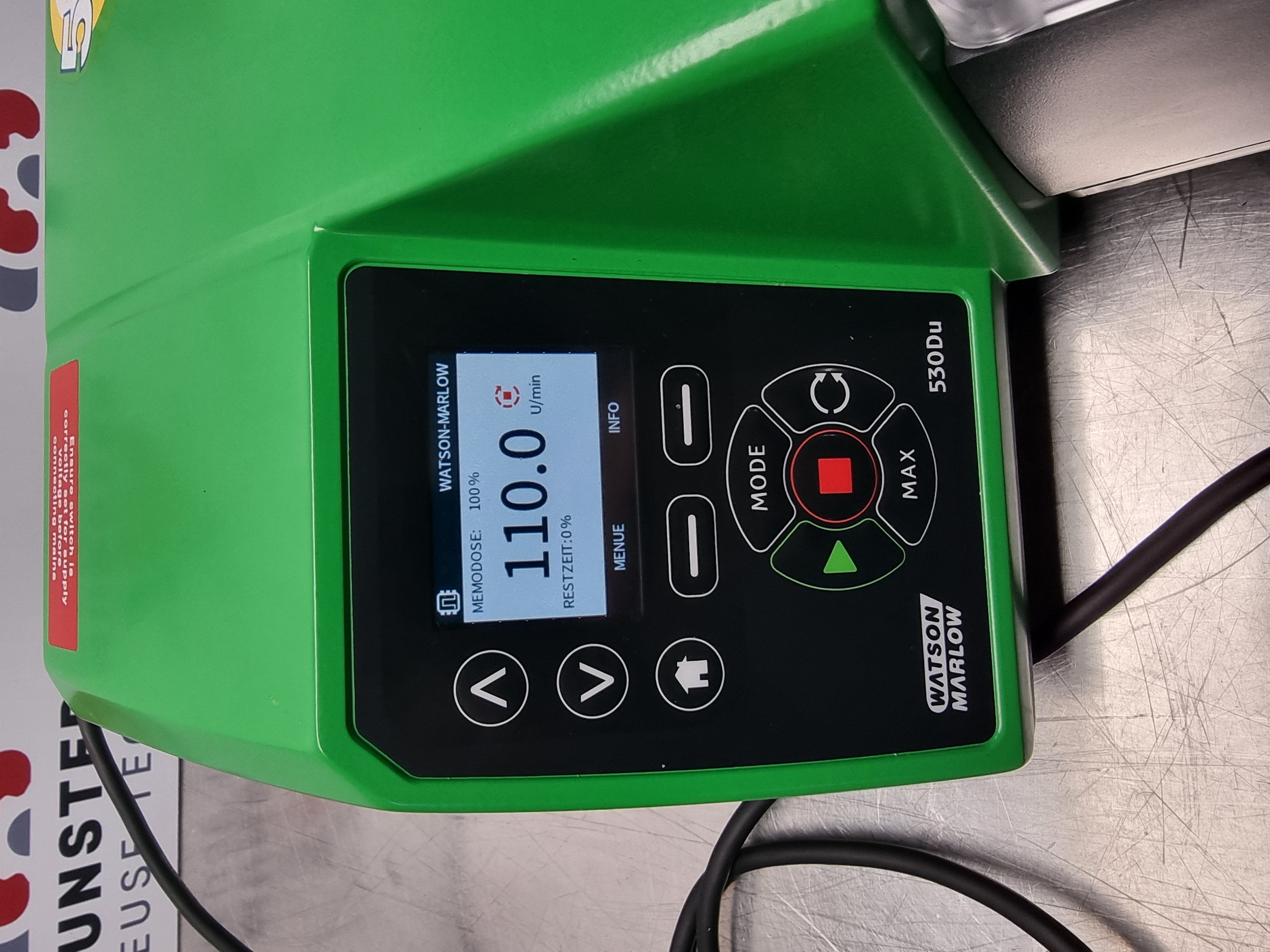 Watson Marlow 530UN/REL IP66 Pump | 050.915N.2LU