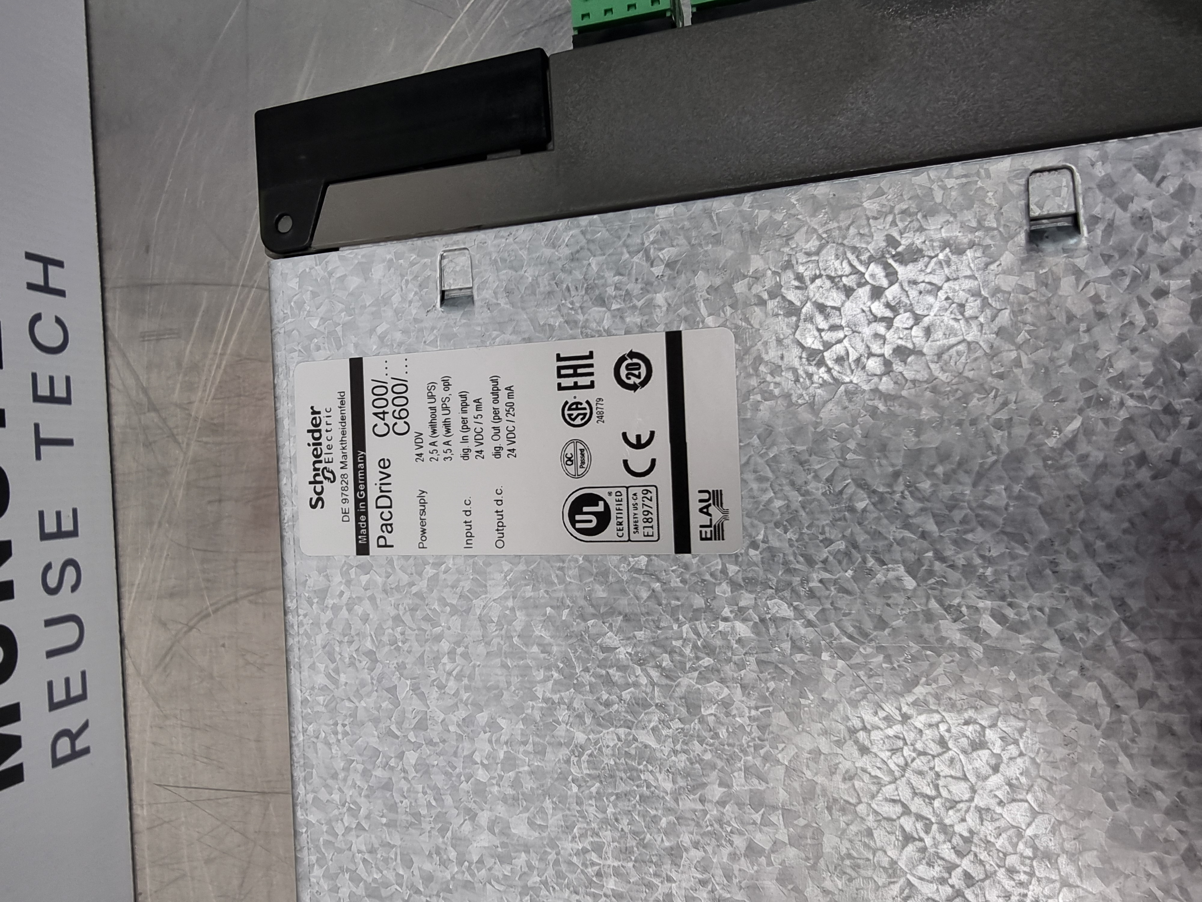 Used Schneider Elau C400 Pac Drive | C400/10/1/1/1/00 | VCA07AAAA0AA00