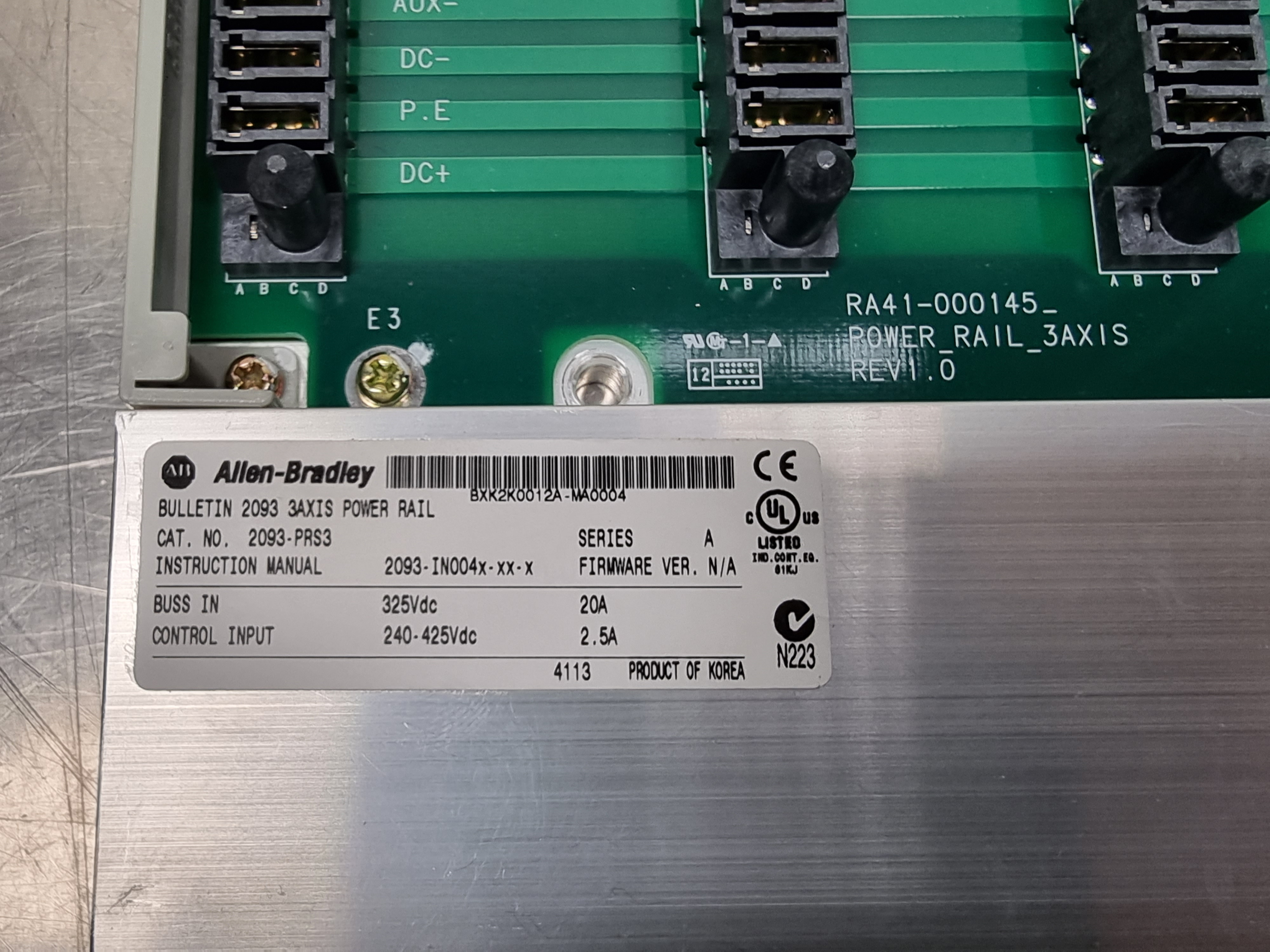 Used Allen Bradley 2093-AC05-MP5 | 2093 3kW/3A Integrated Axis Module