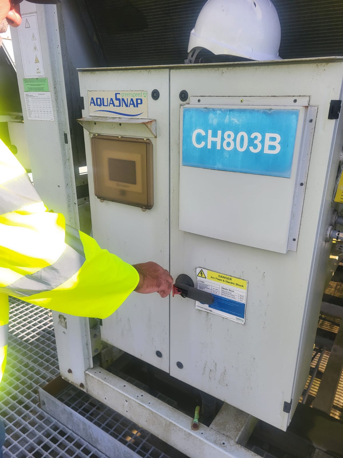 Used Carrier Aquasnap 30RBP Chiller | P/N: 30RBP-520-0119-PE