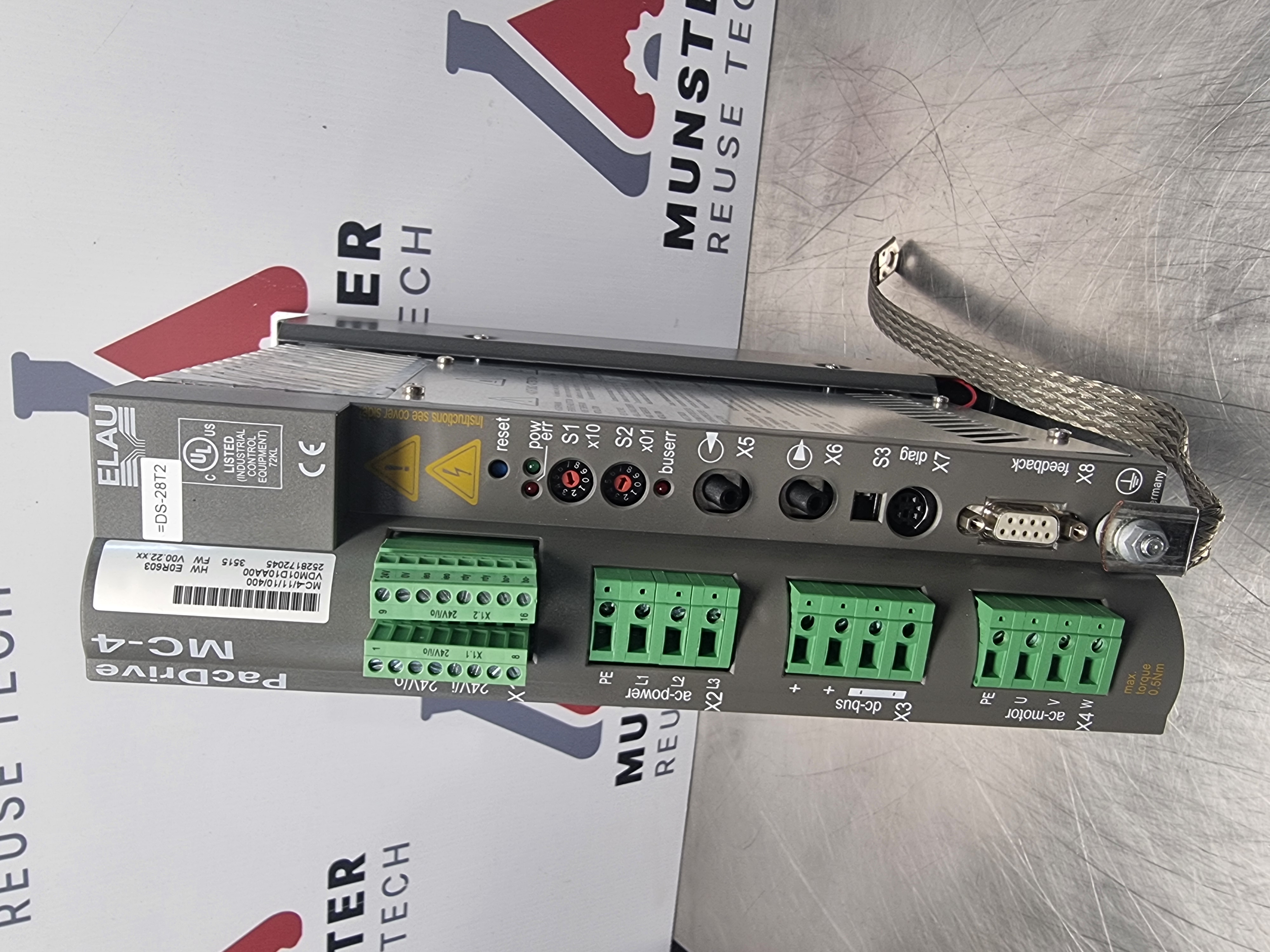 Used Schneider Elau MC-4/11/10/400 Servo Drive 10A | VDM01D10AA00 |!!USED NEVER RUN!!