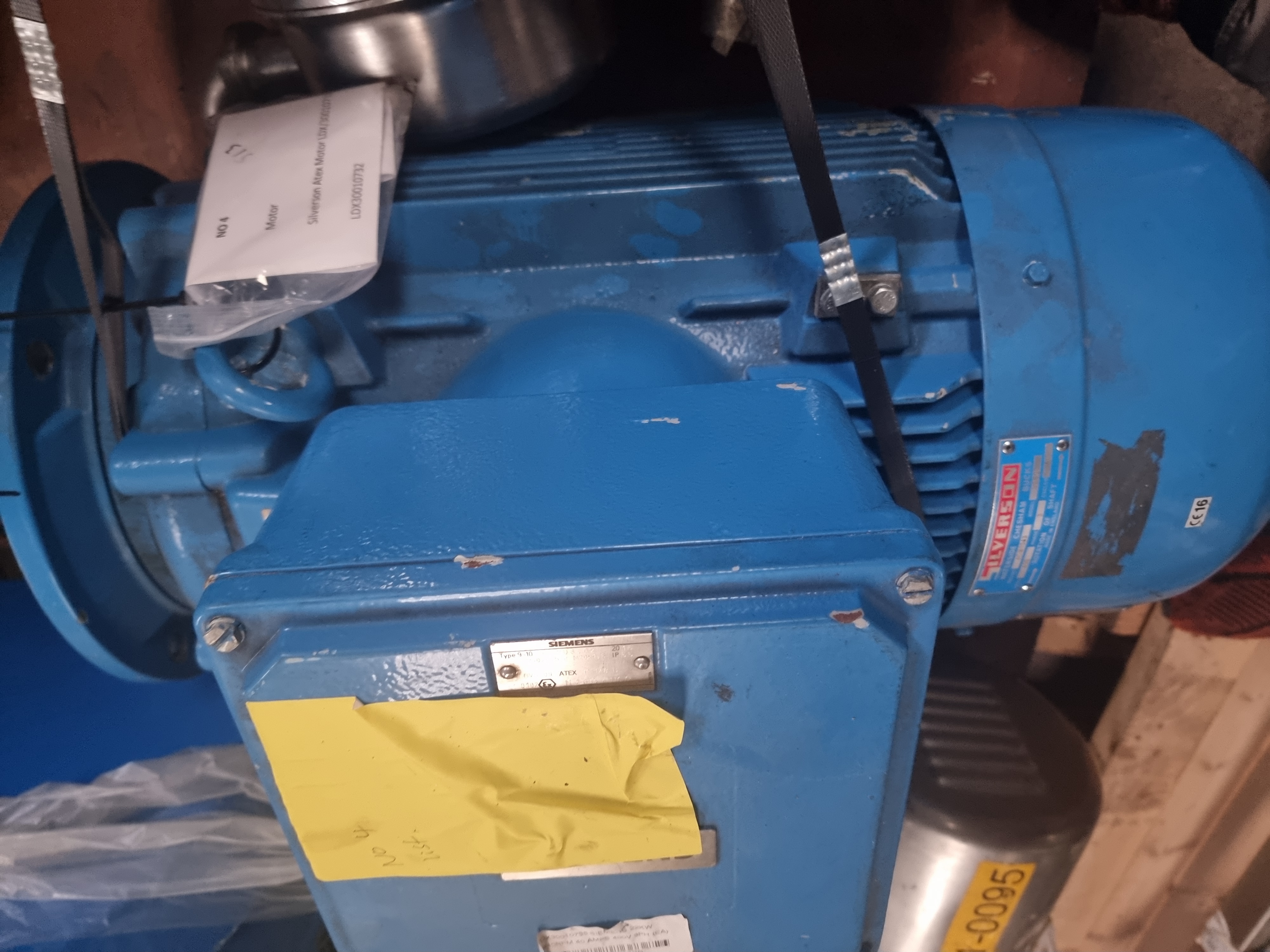 Spare Motor for Silverson BE600 Bottom Entry Mixer