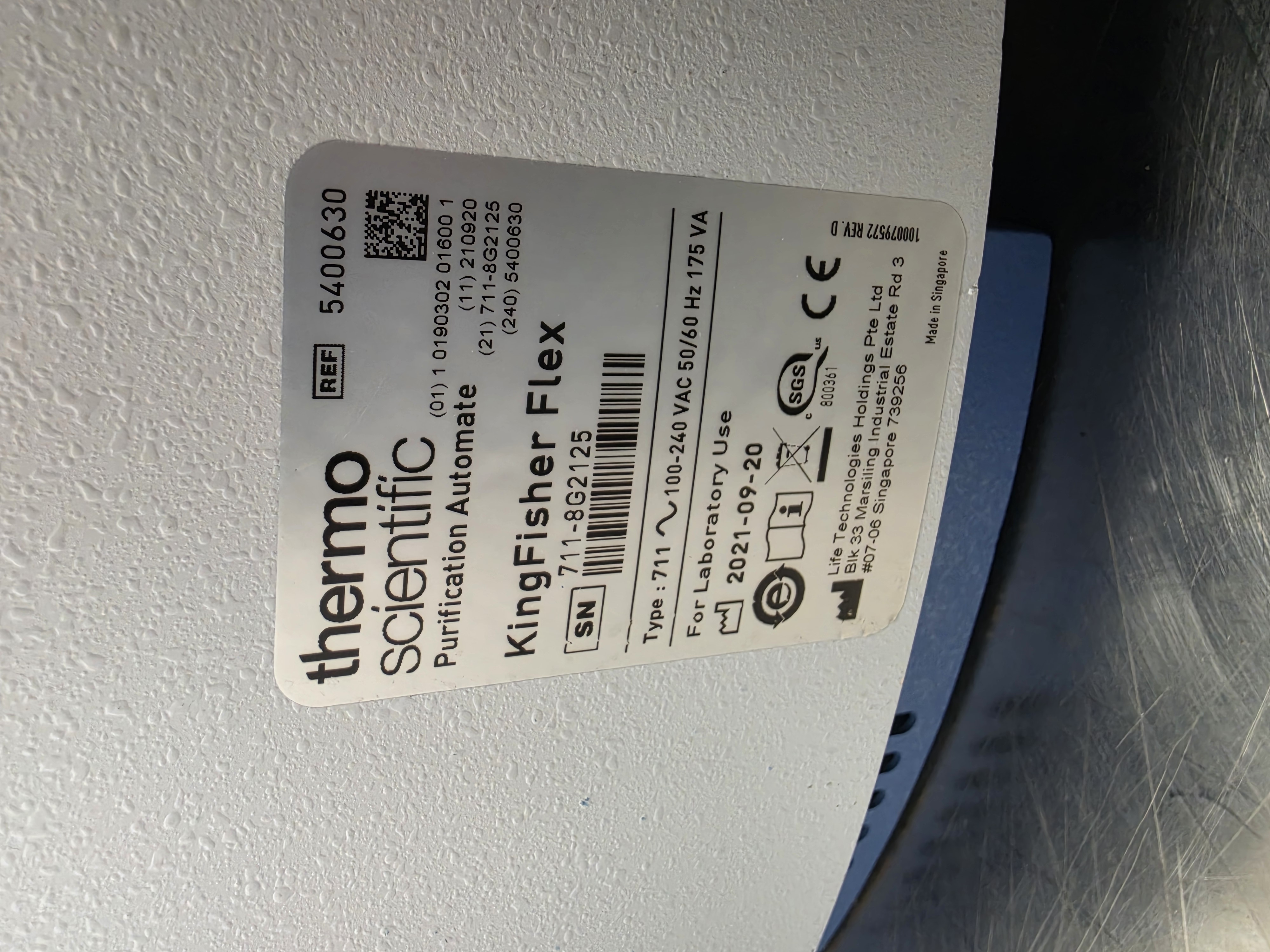 Used Thermo Fisher Scientific KingFisher FLEX Magnetic Particle Processor