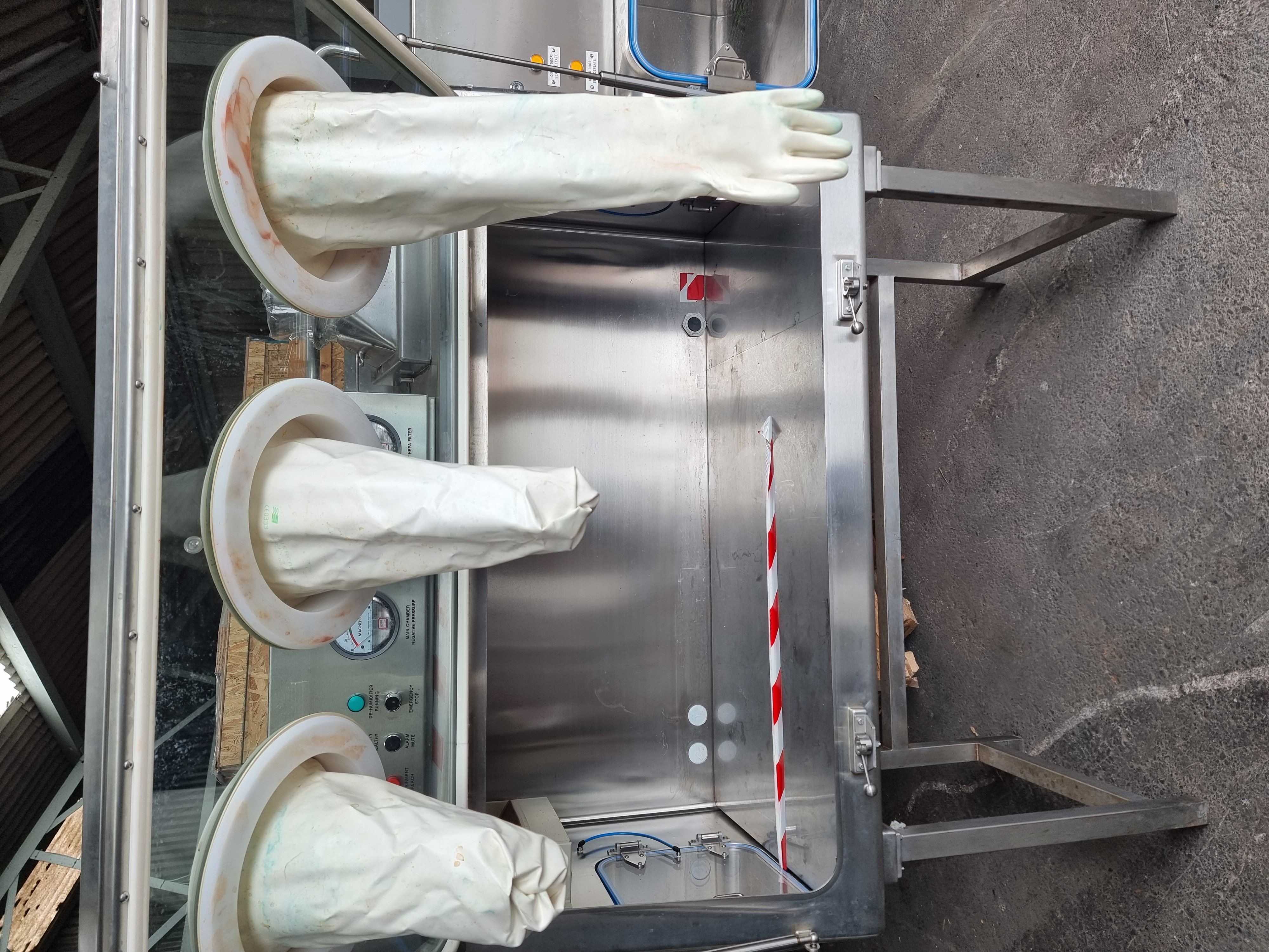 Used Howorth Pharma Containment Booth | 316L Stainless Steel