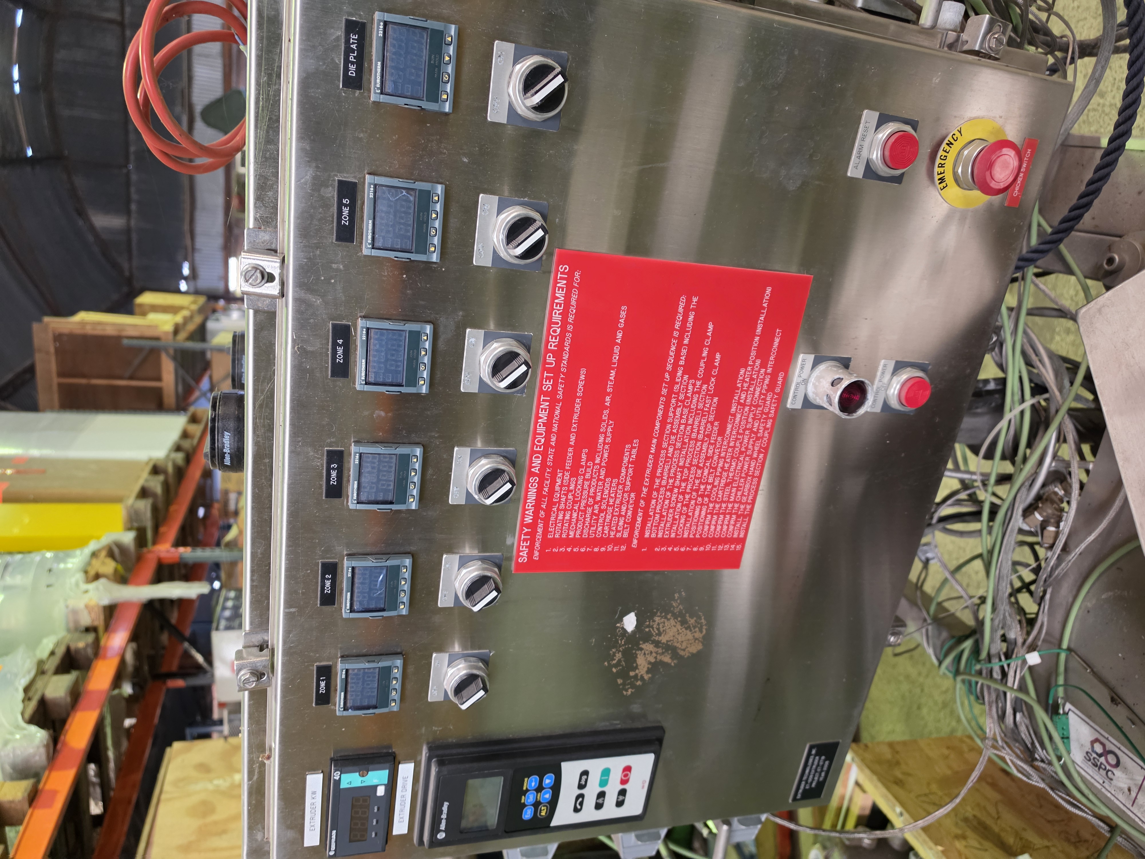 Used Extruder Technology ET-003 Twin Screw Extruder