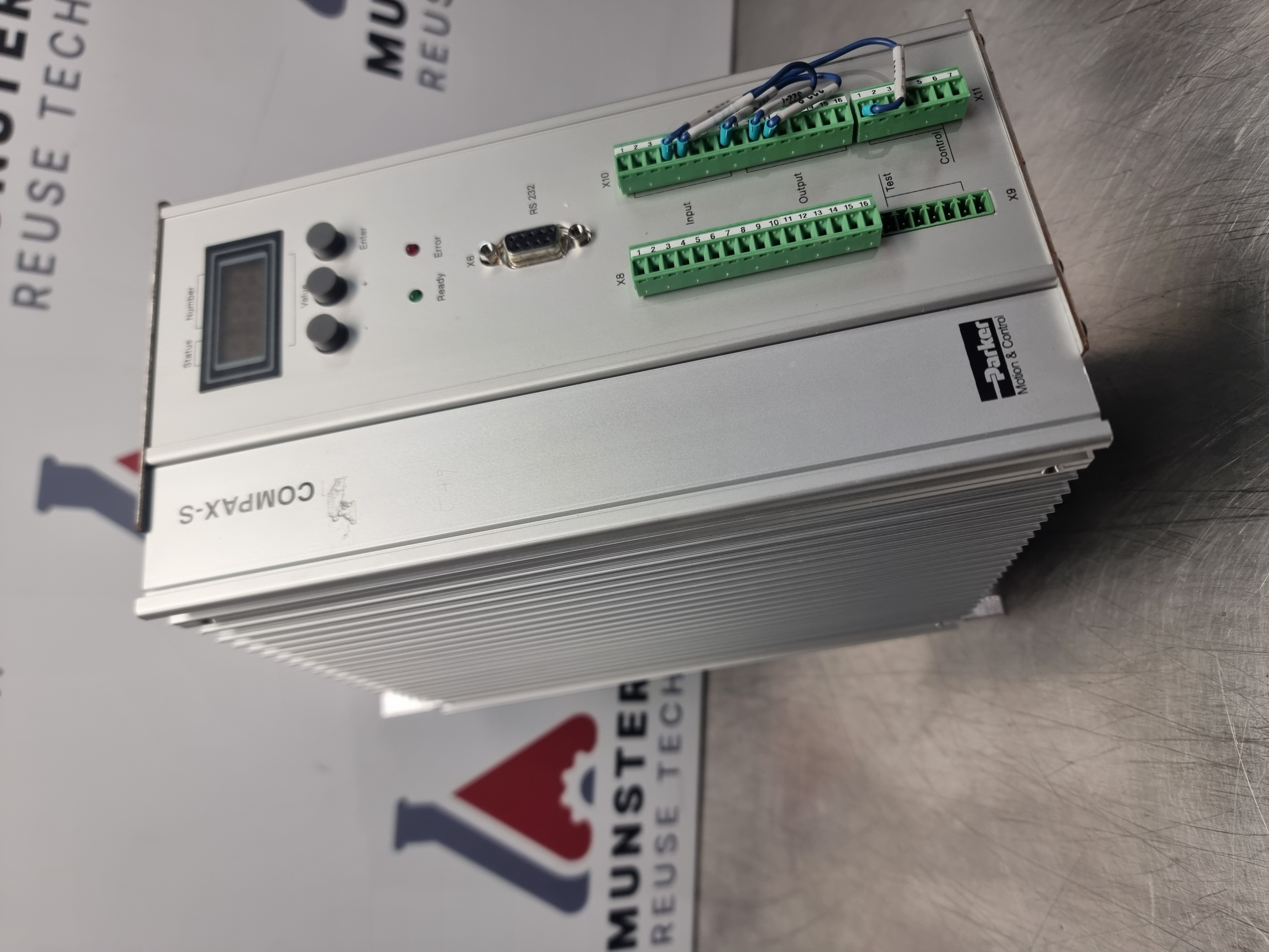 Used Parker Hannifin Compax-S Digital Servo Drive | CPX2570S/E2/F3 | SW: 6.62