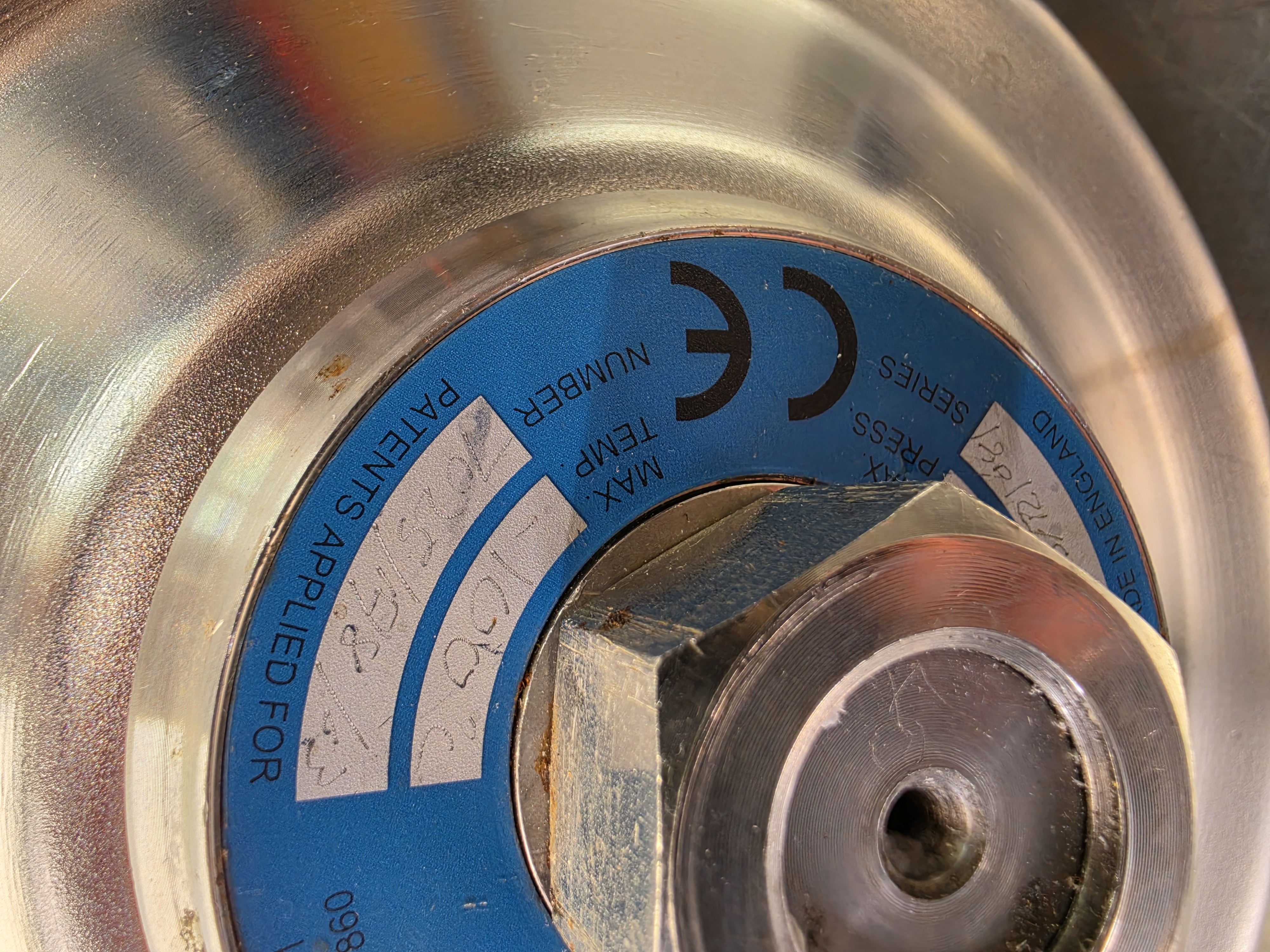 Used FPL Flotronic One-Nut Stainless Steel Diaphragm Pump | Tri Clamp