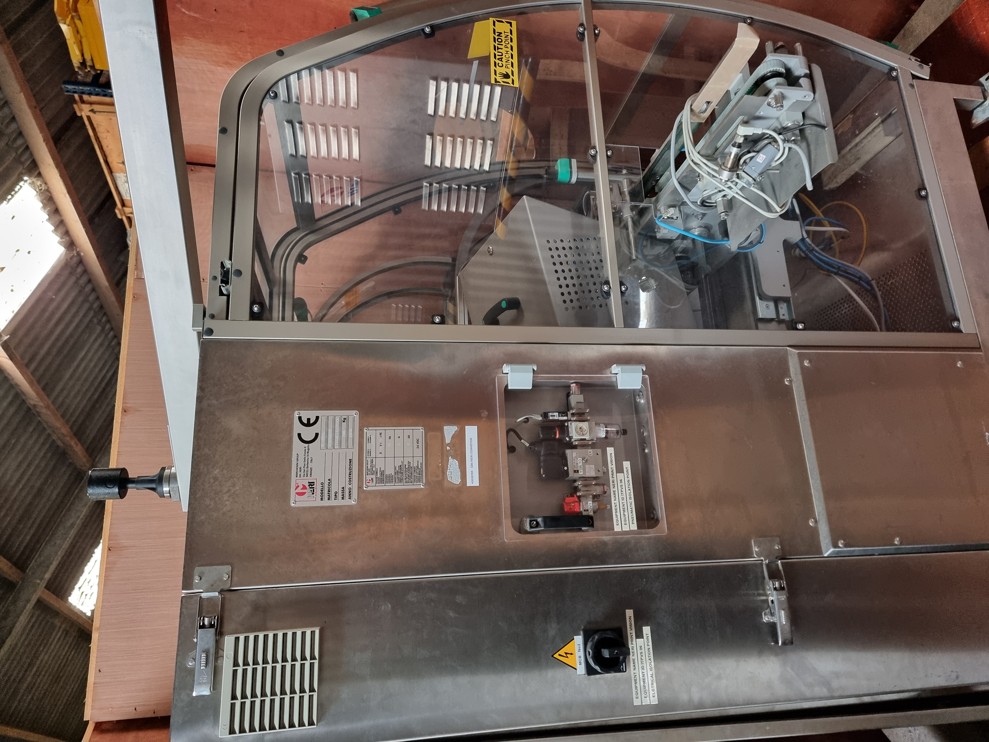 Used Neri Marchesini BL 400 XL Labelling Machine