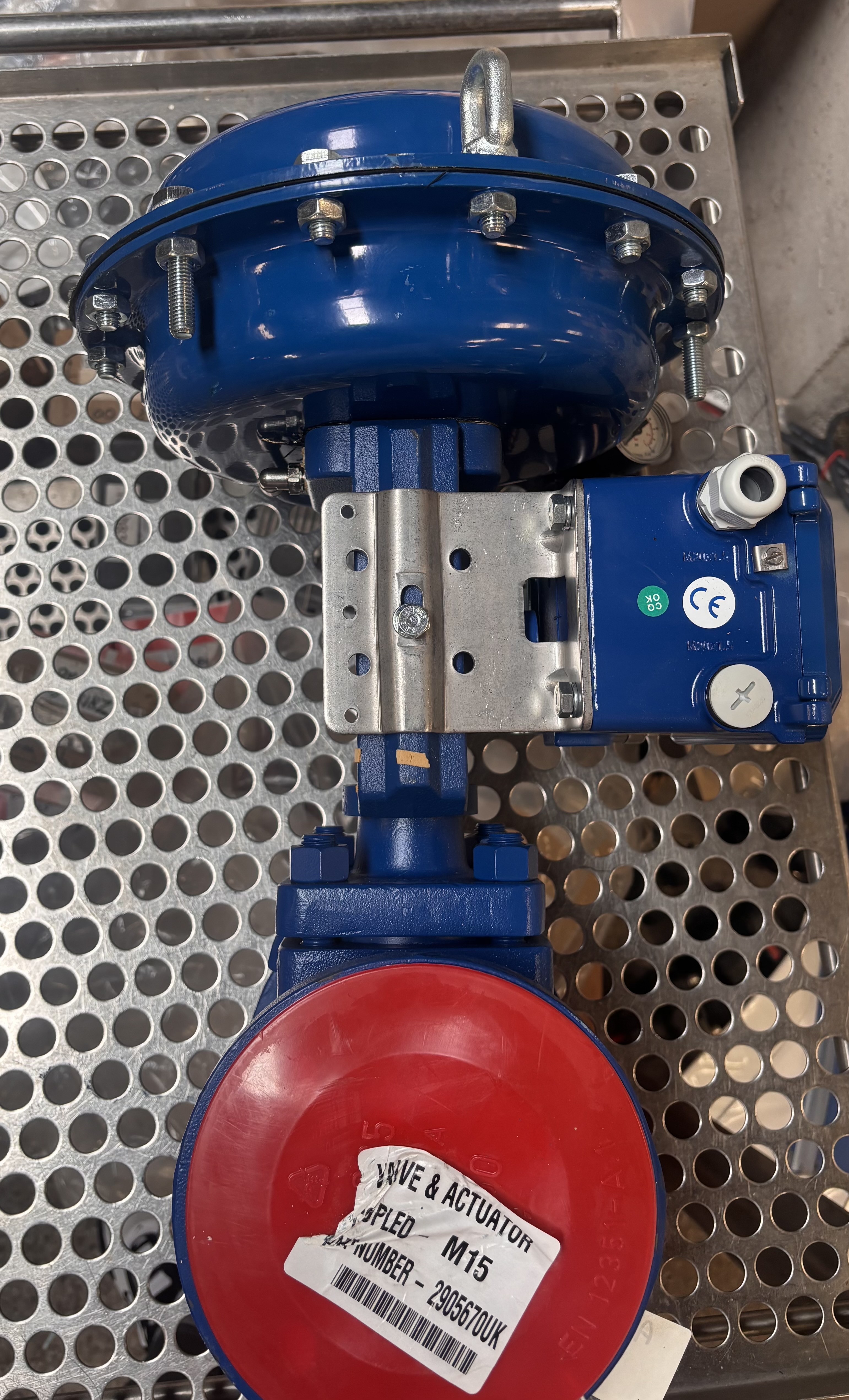 Used Spirax Sarco KE43 Control Valve DN50 C/W SP500 Poistioner 2905670