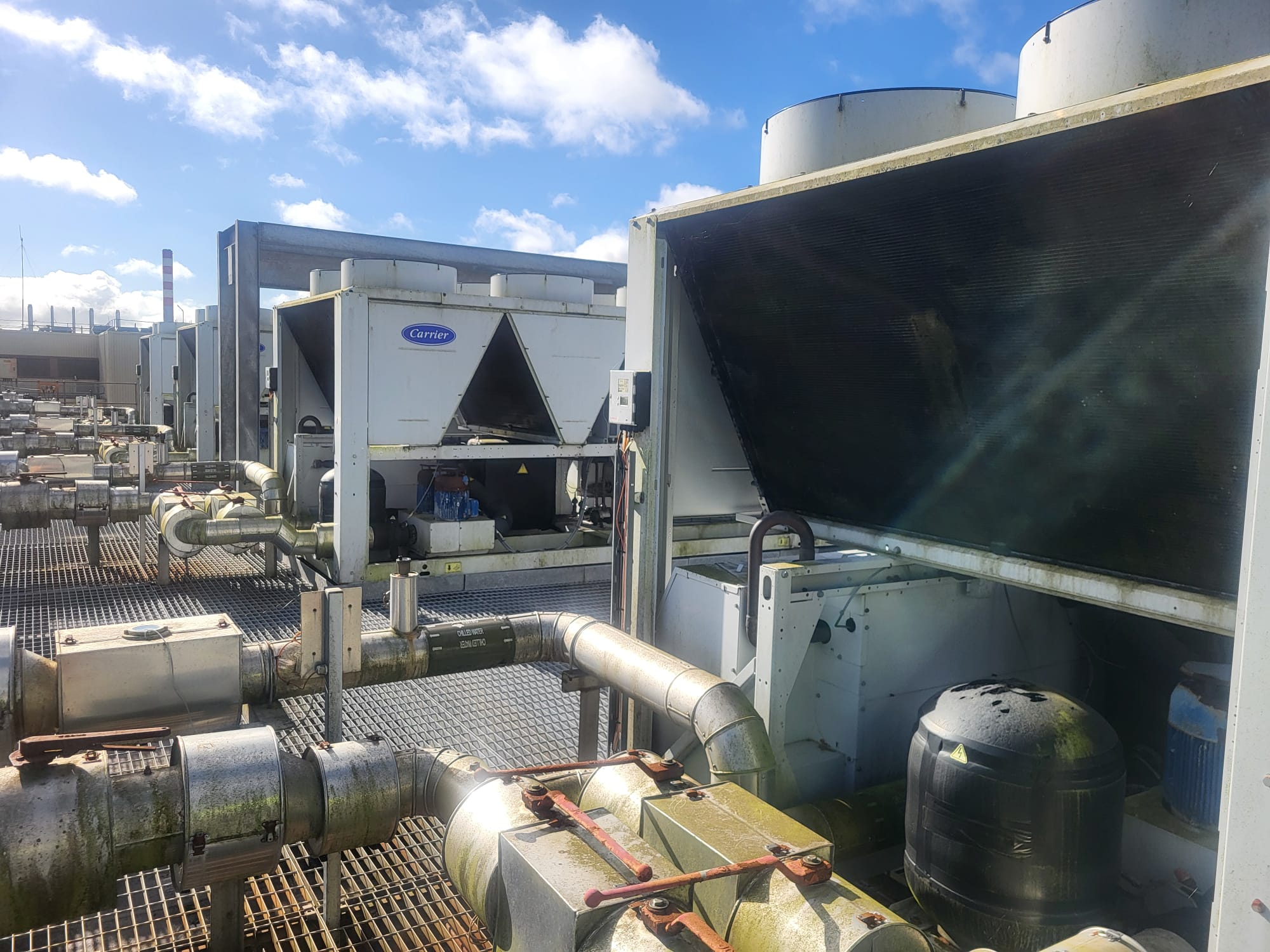 Used Carrier Aquasnap 30RBP Chiller | P/N: 30RBP-520-0119-PE