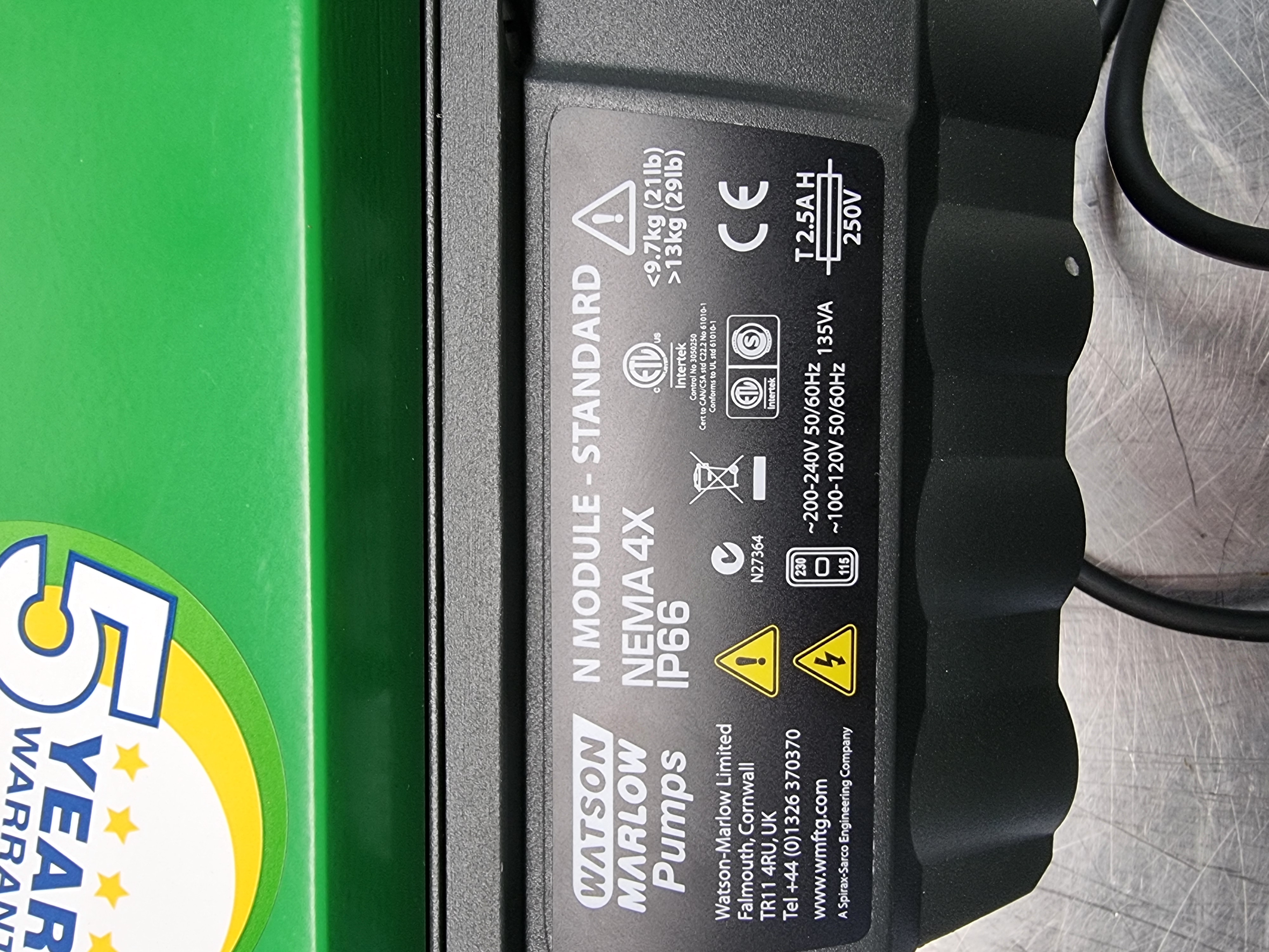 Watson Marlow 530UN/REL IP66 Pump | 050.915N.2LU