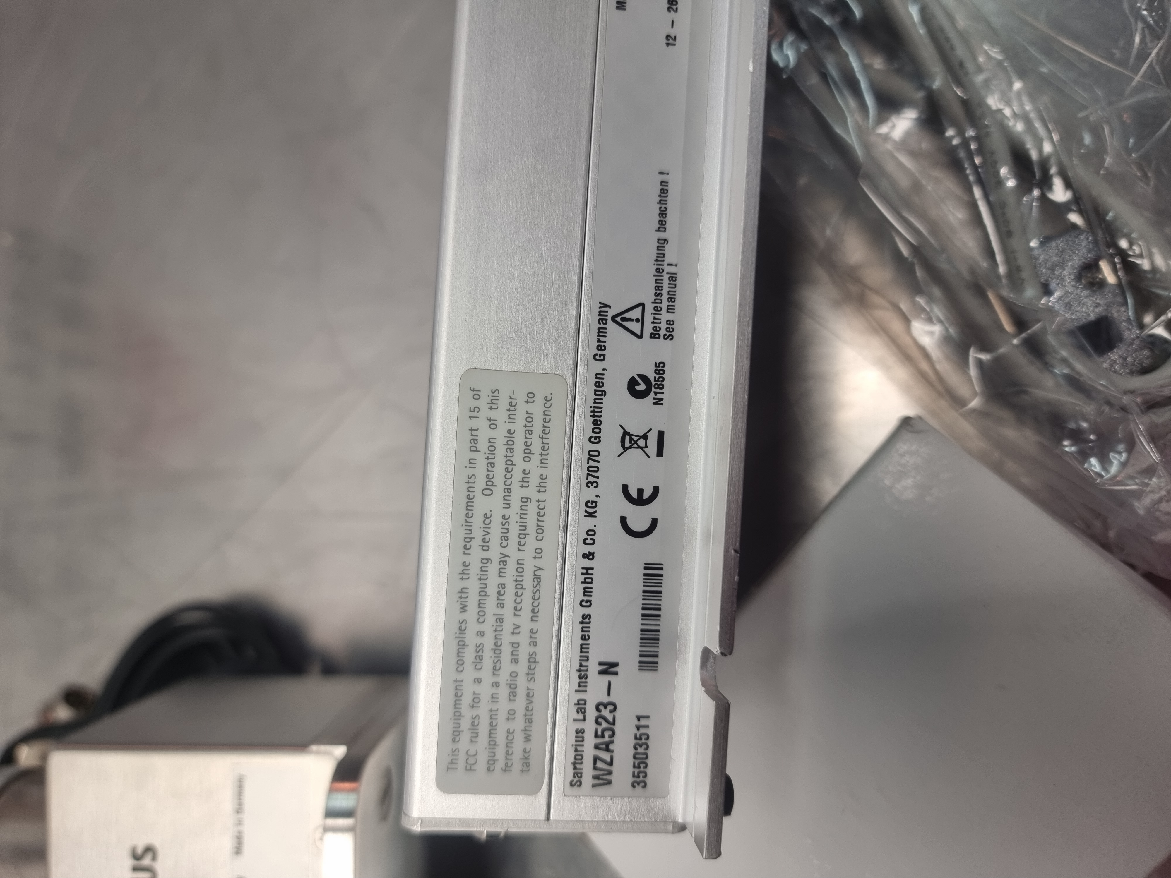Used Sartorius WZA523-N ProfiLine Precision Load Cell | 520g's