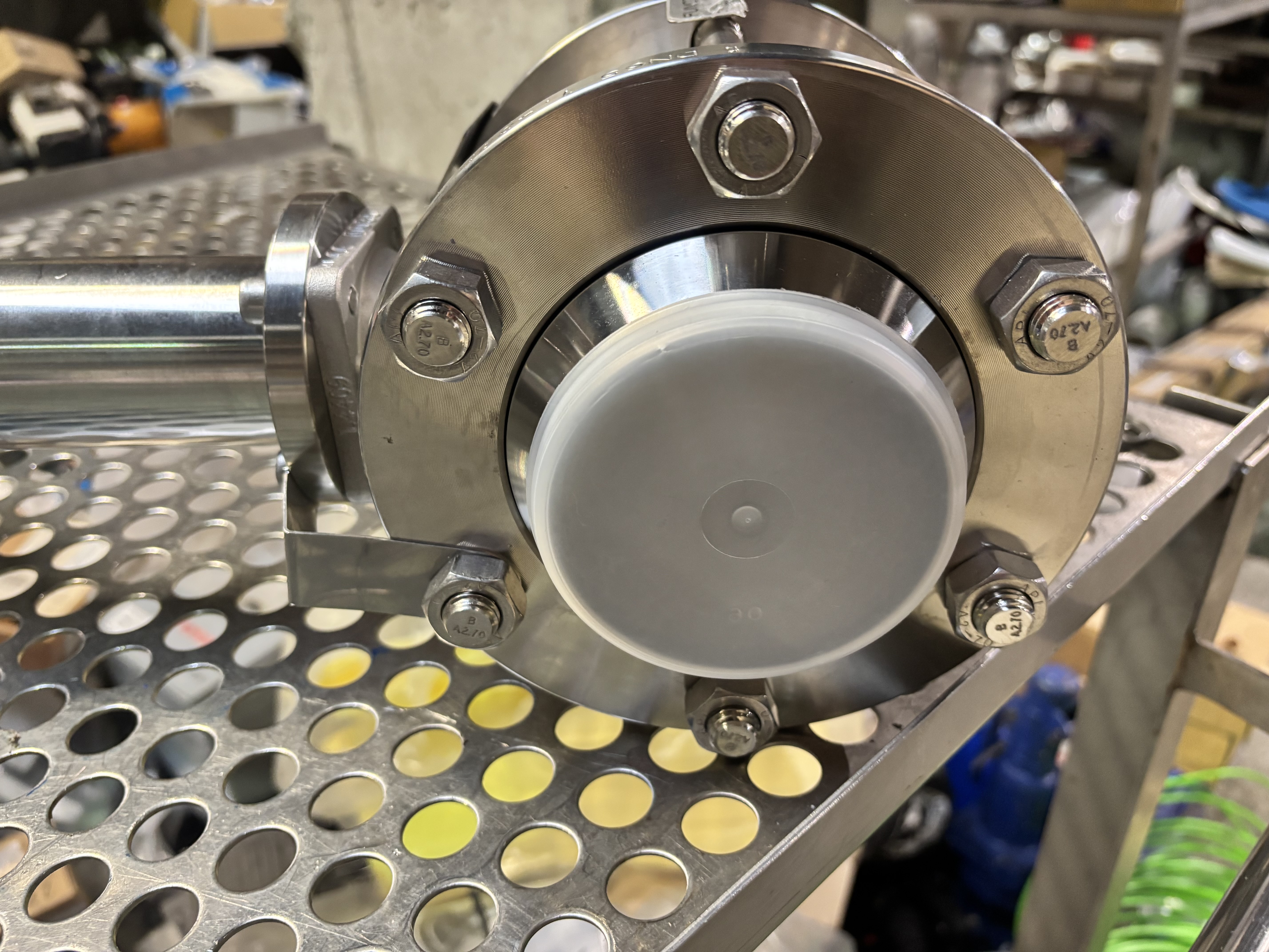 Used CRYO XCV-410 XCV-411 DN80 Ball Valve with Actuator Valve and Positioner