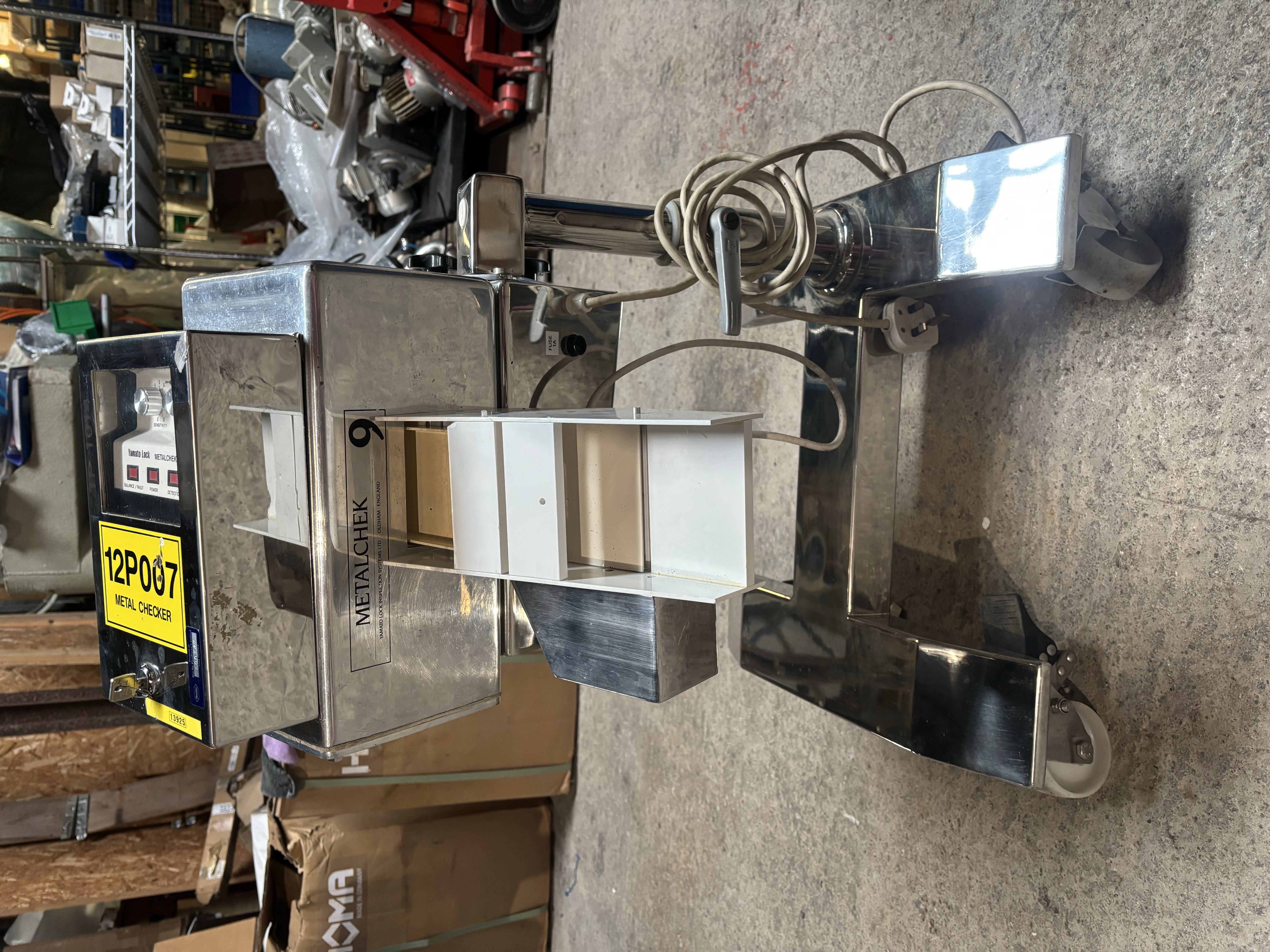 Used Yamato Lock Metal Detector 