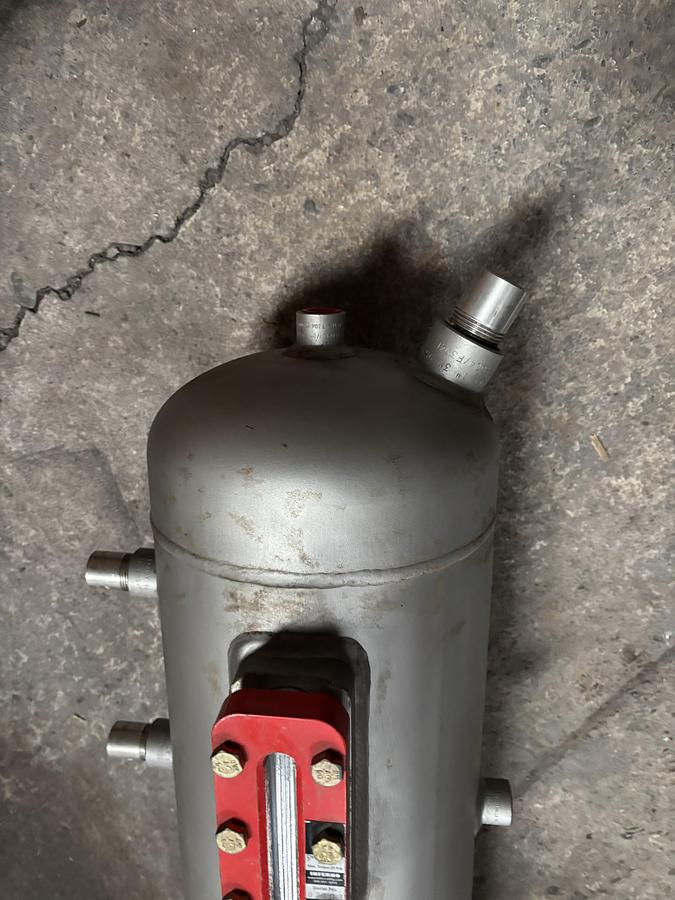 Used Chesterton 3-Gallon Stainless Seal Pot Tank 107124   SPUM1109-62A/3