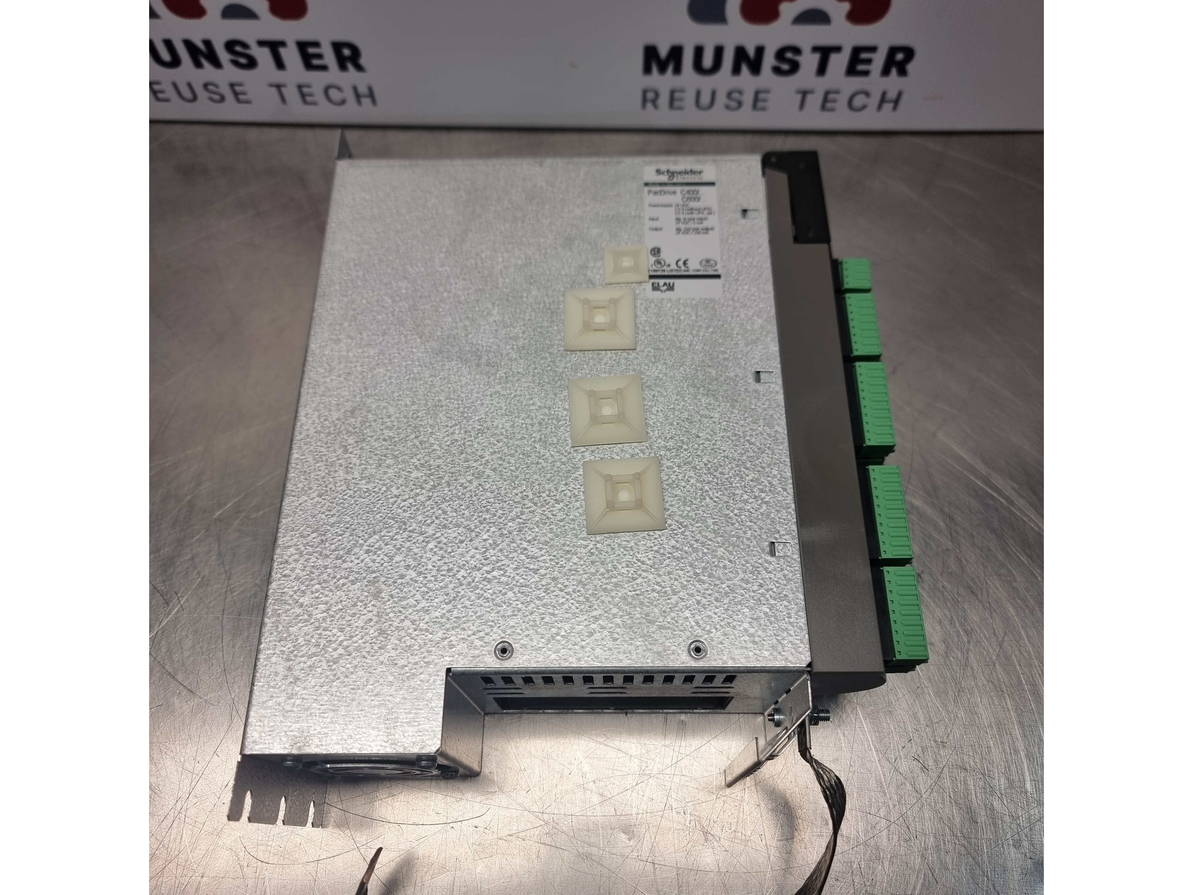 Used Elau VCA07AAAA0AP00 Pac Drive C400 Servo Controller | C400/10/1/1/1/00