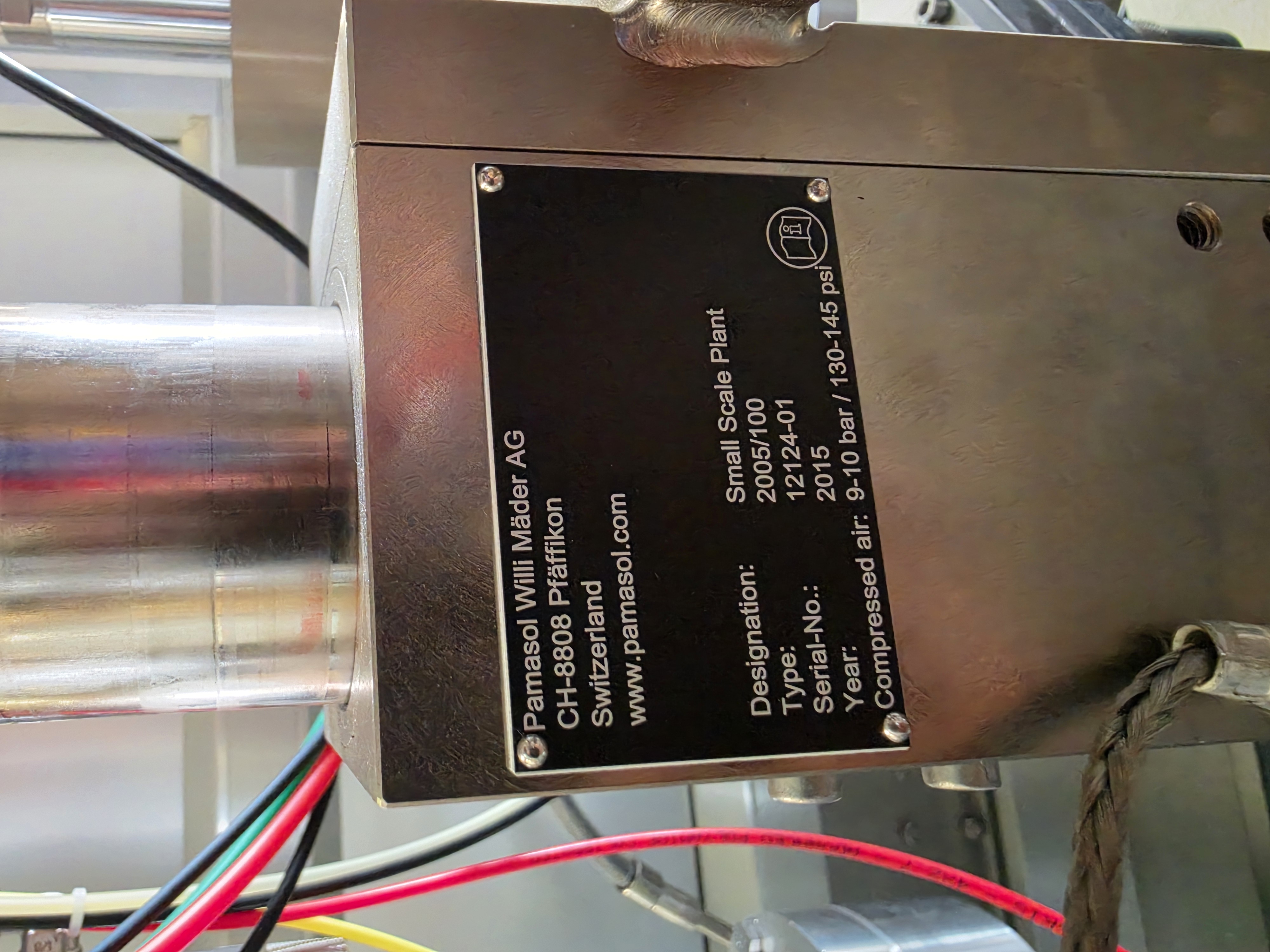 Used Pamasol Small Scale Plant | Type: 2005/100 | Year: 2015
