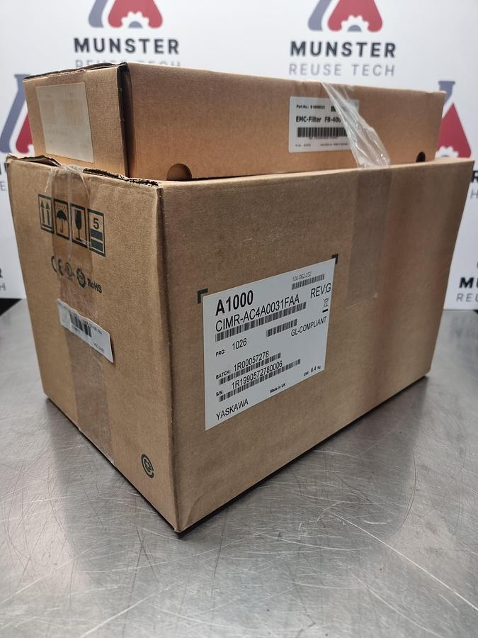 Used Yaskawa CIMR-AC4A0023FAA Inverter | 11kW | Rev: G