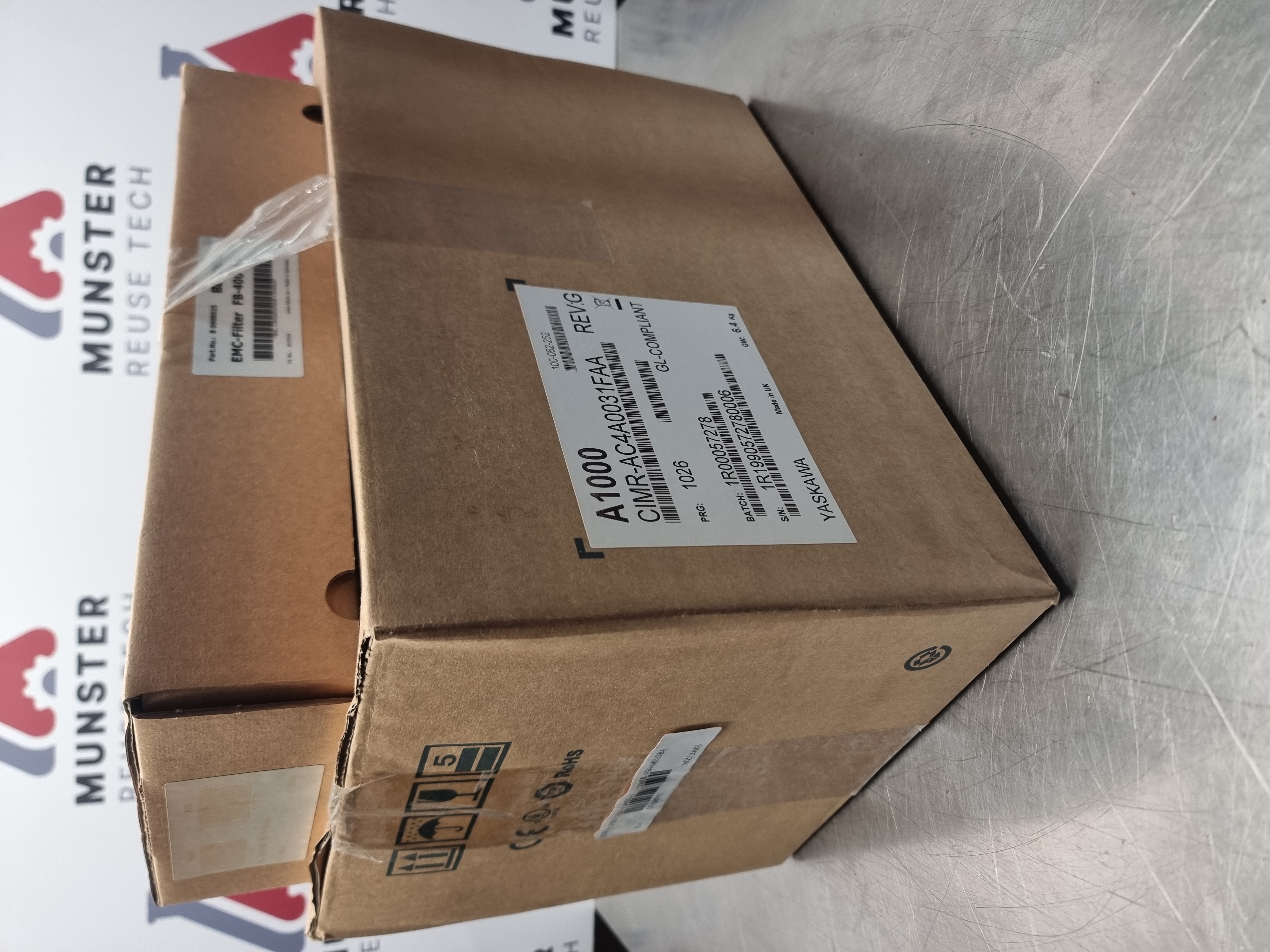 Used Yaskawa CIMR-AC4A0023FAA Inverter | 11kW | Rev: G