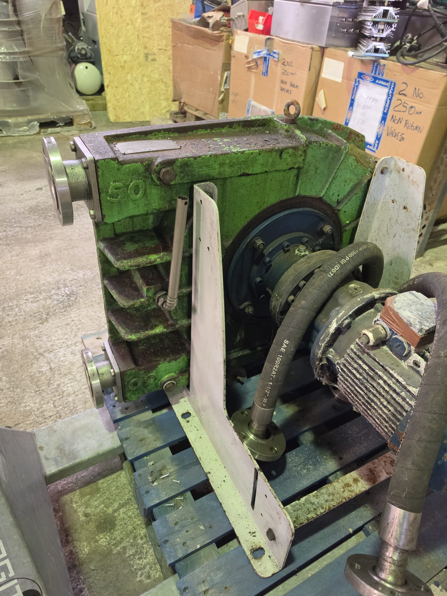 Used Verderflex 2" Perisaltic Pump