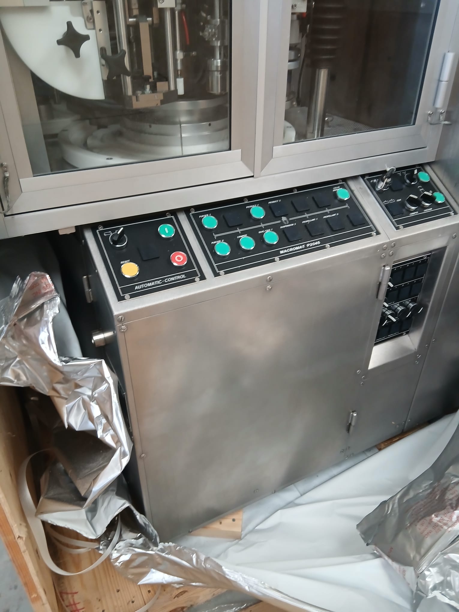 Used Pamasol Macromat 2045/016 Aerosol Filling Line