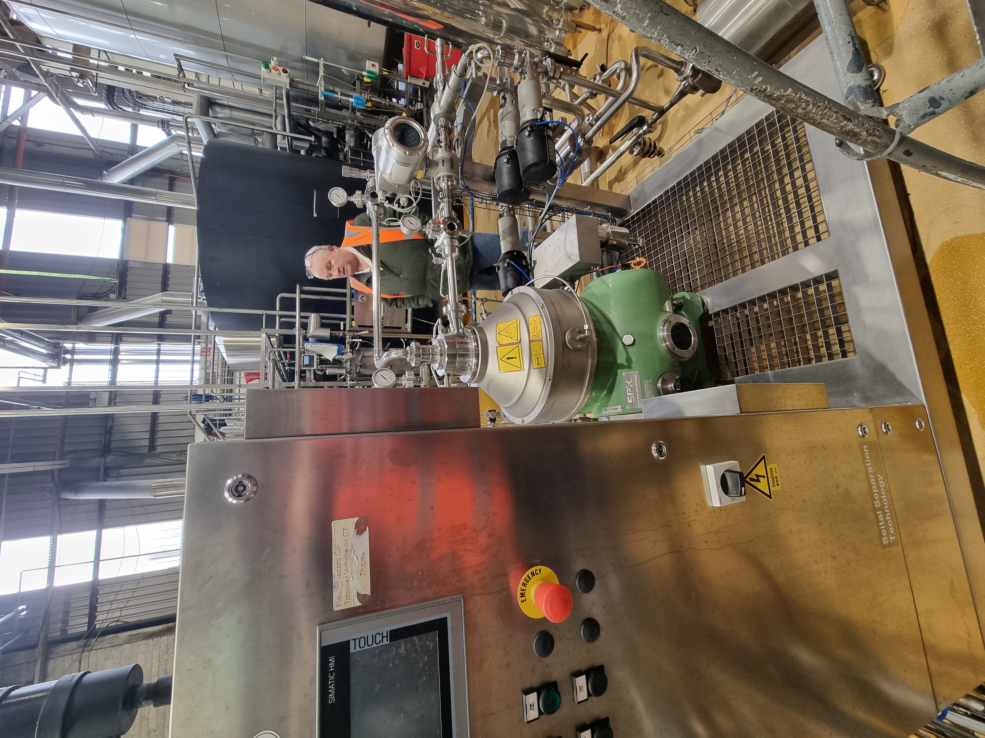 Used SPX Separator for the Brewery Industry