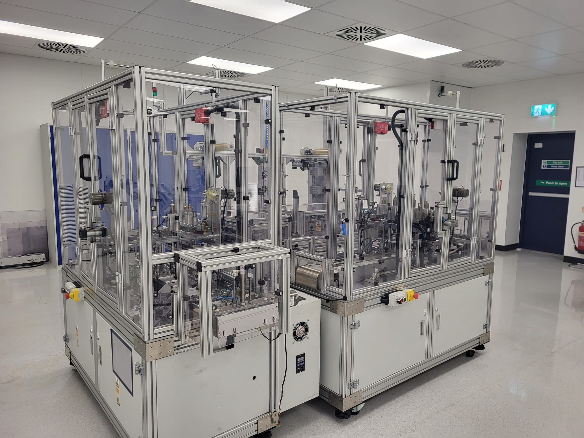 Used Complete Face Mask Manufacturing Line