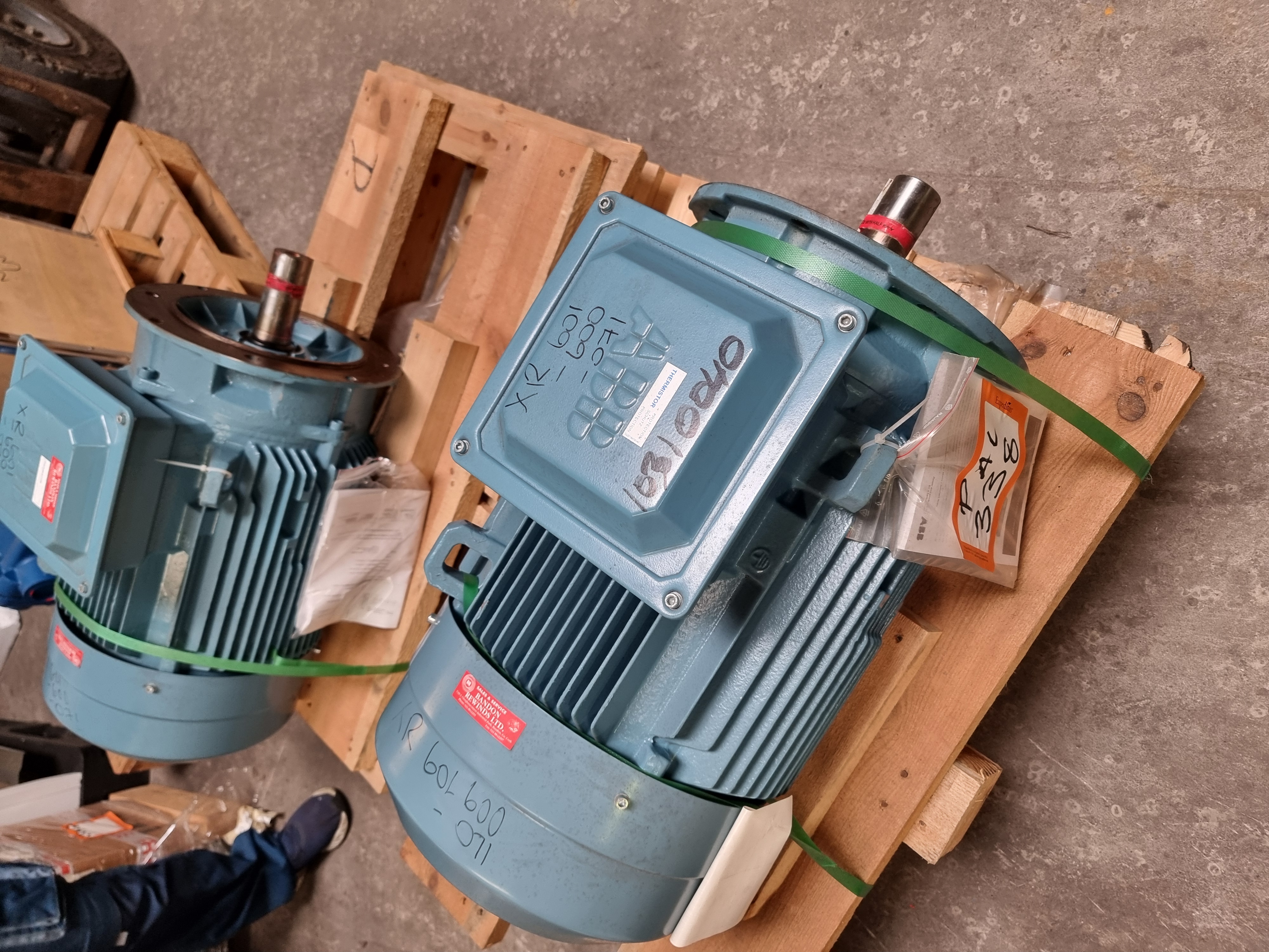 ABB 3GBA181410-BDD 22kW Flange Mounted Motor | IE3