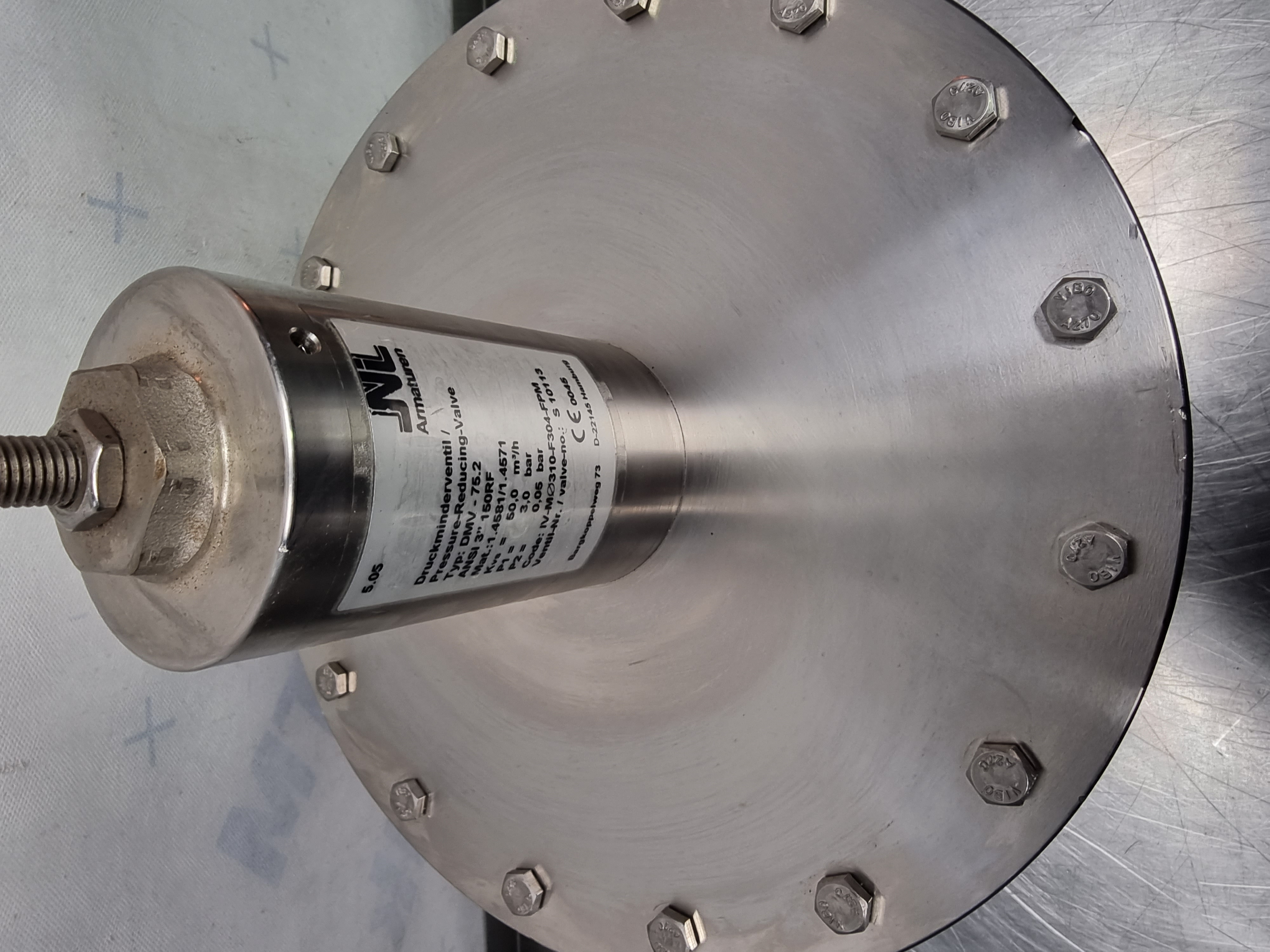 Niezgodka Type: DMV 75.2 Pressure reducing Valve | 3" ANSI 150