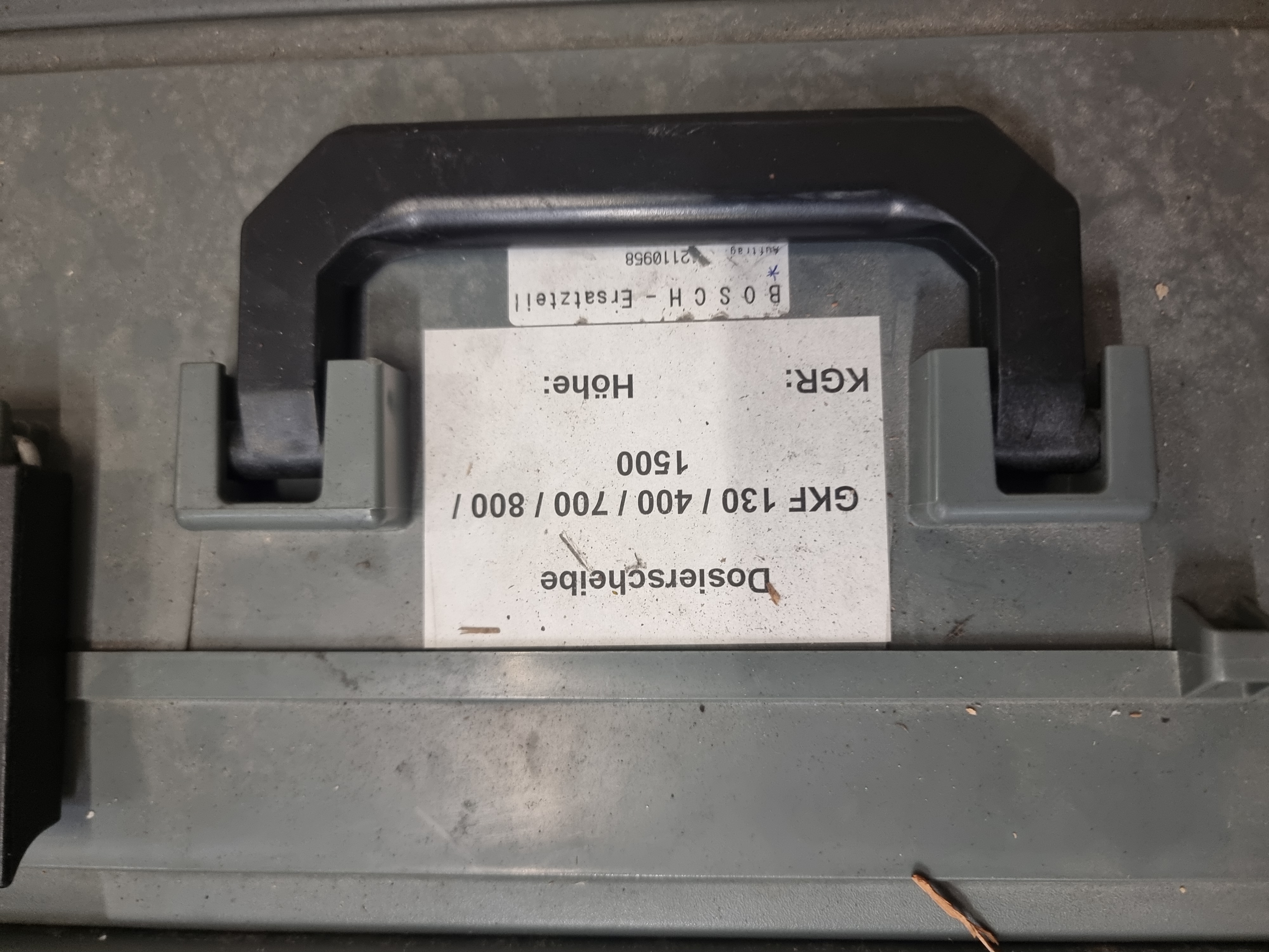 Used Bosch GKF-1500 S Capsule Filler Complete with Change Parts