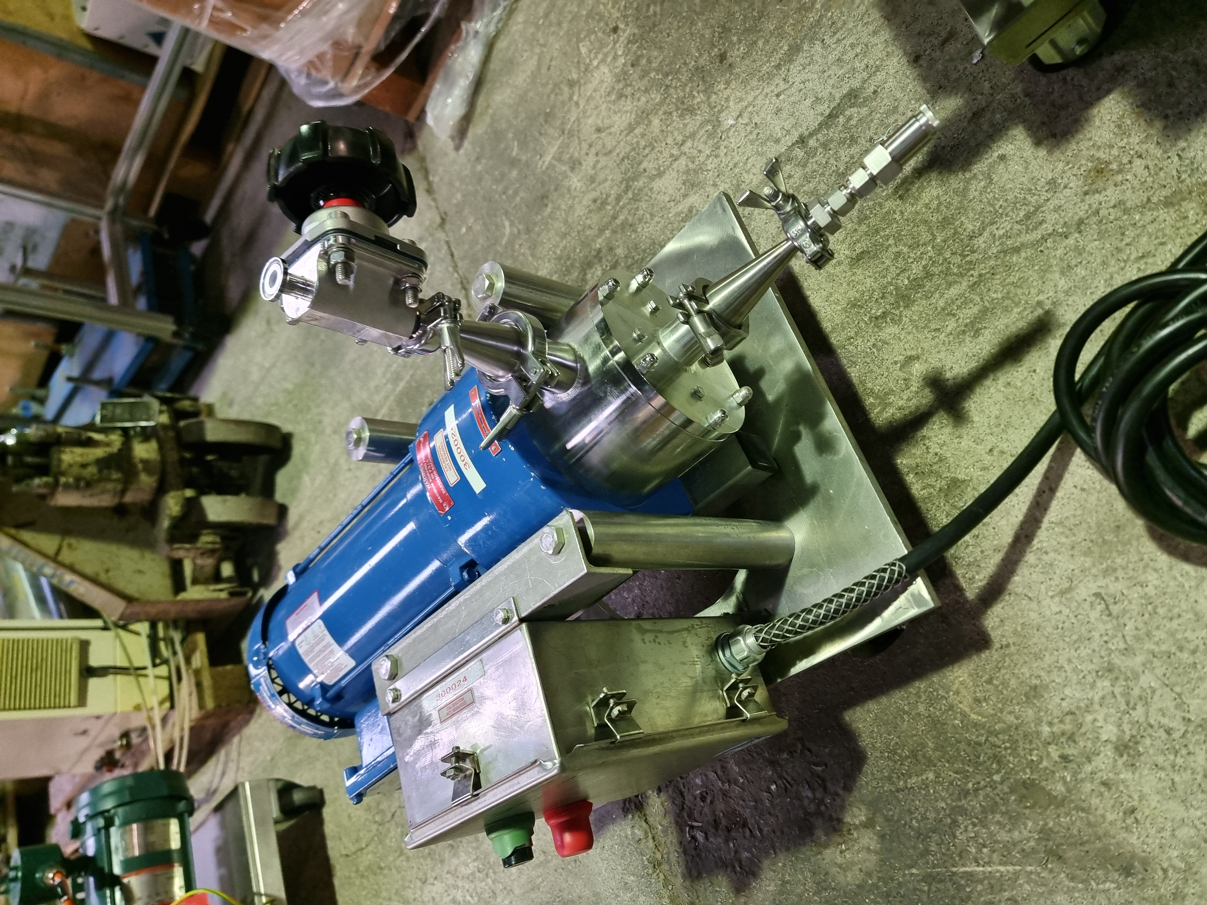 Used Silverson 275 LS High Sheer In Line Mixer / Homogenizer | 1.5" Inlet & Outlet