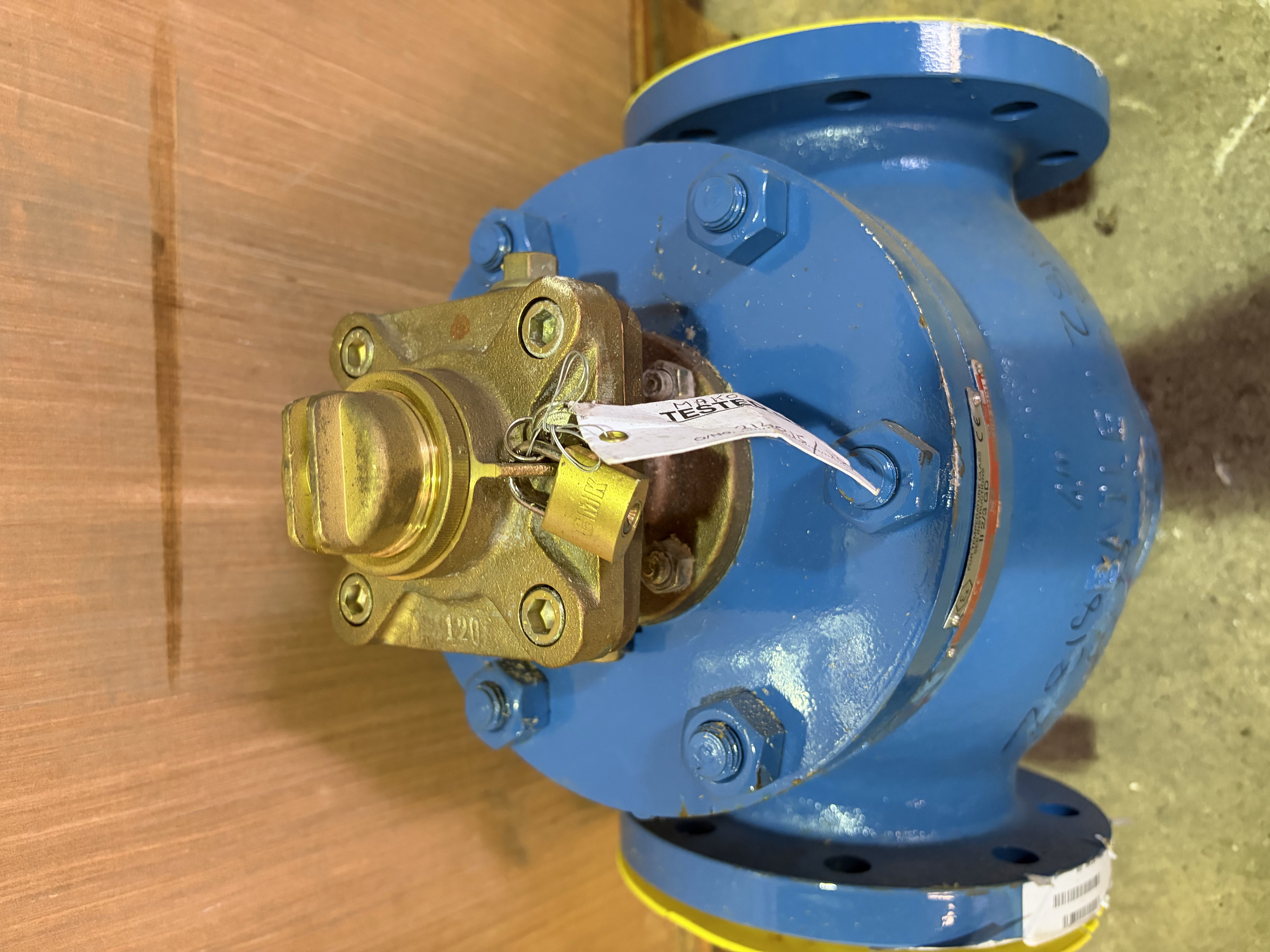 Bailey G4 4" Pressure Reducing Valve S/N-5GB1-1706-082164