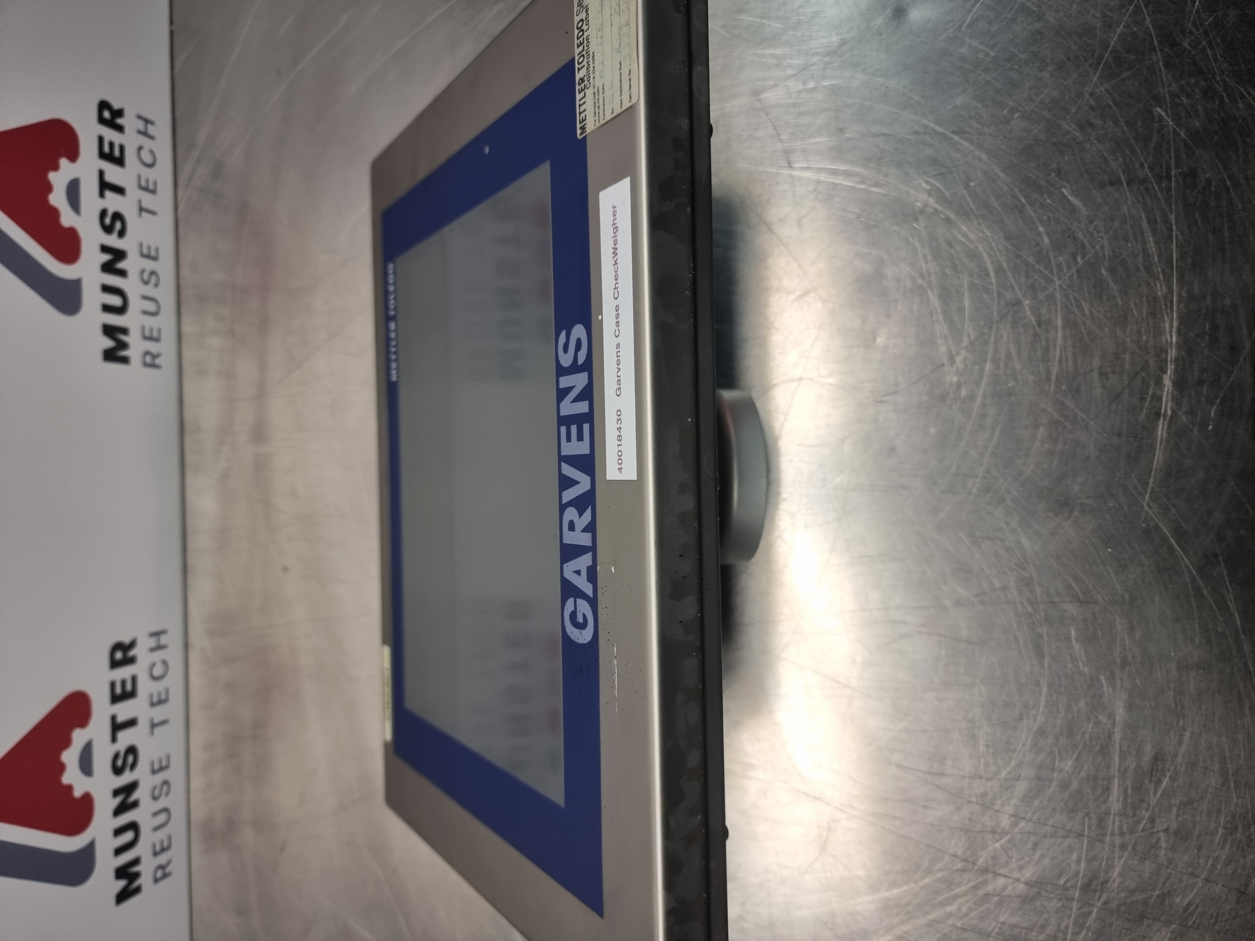 Used Mettler Toledo Garvens S Terminal HMI for Check Weigher | Art no. 24104064