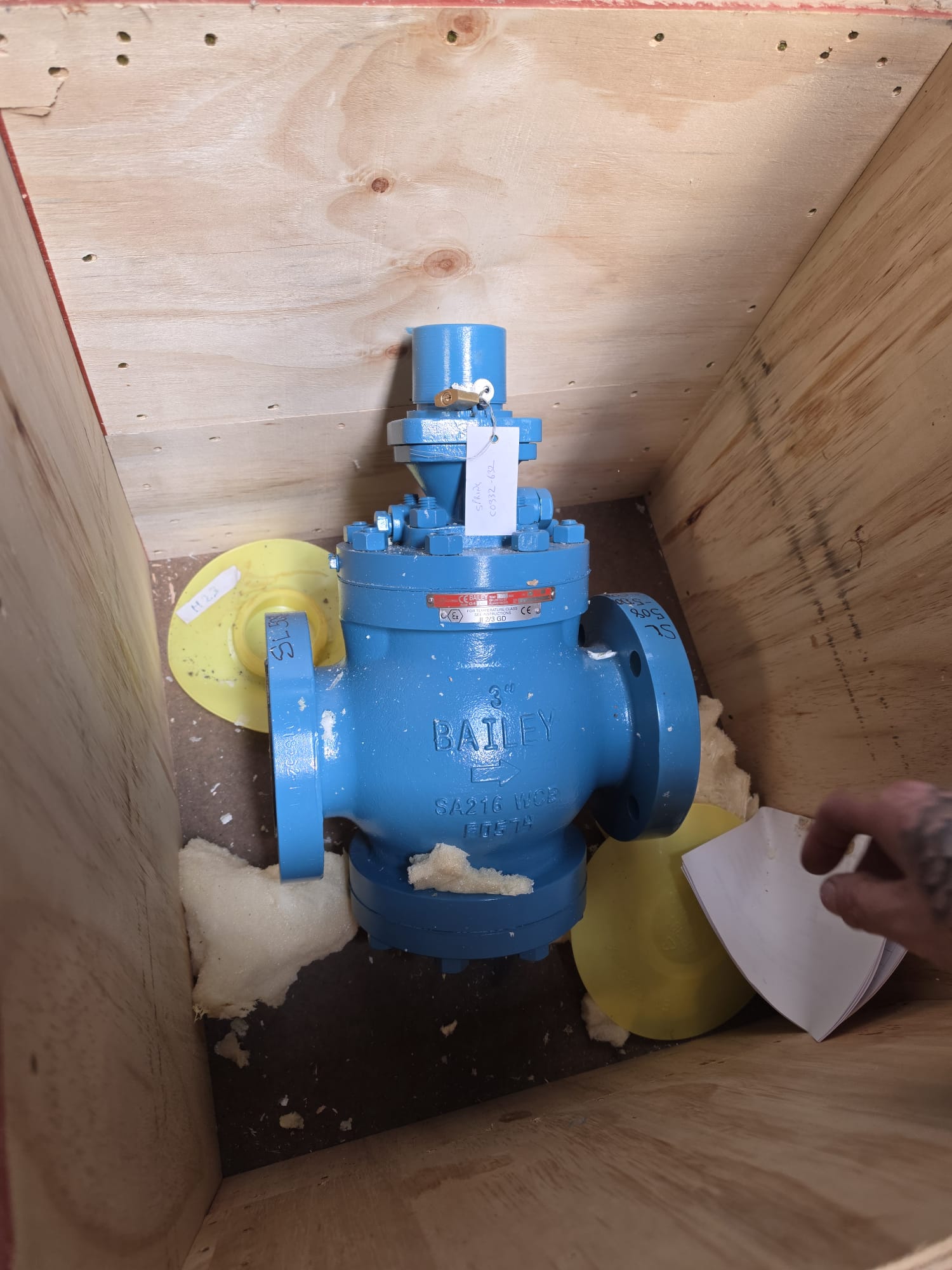 Bailey G4 3" Pressure Reducing Valve 