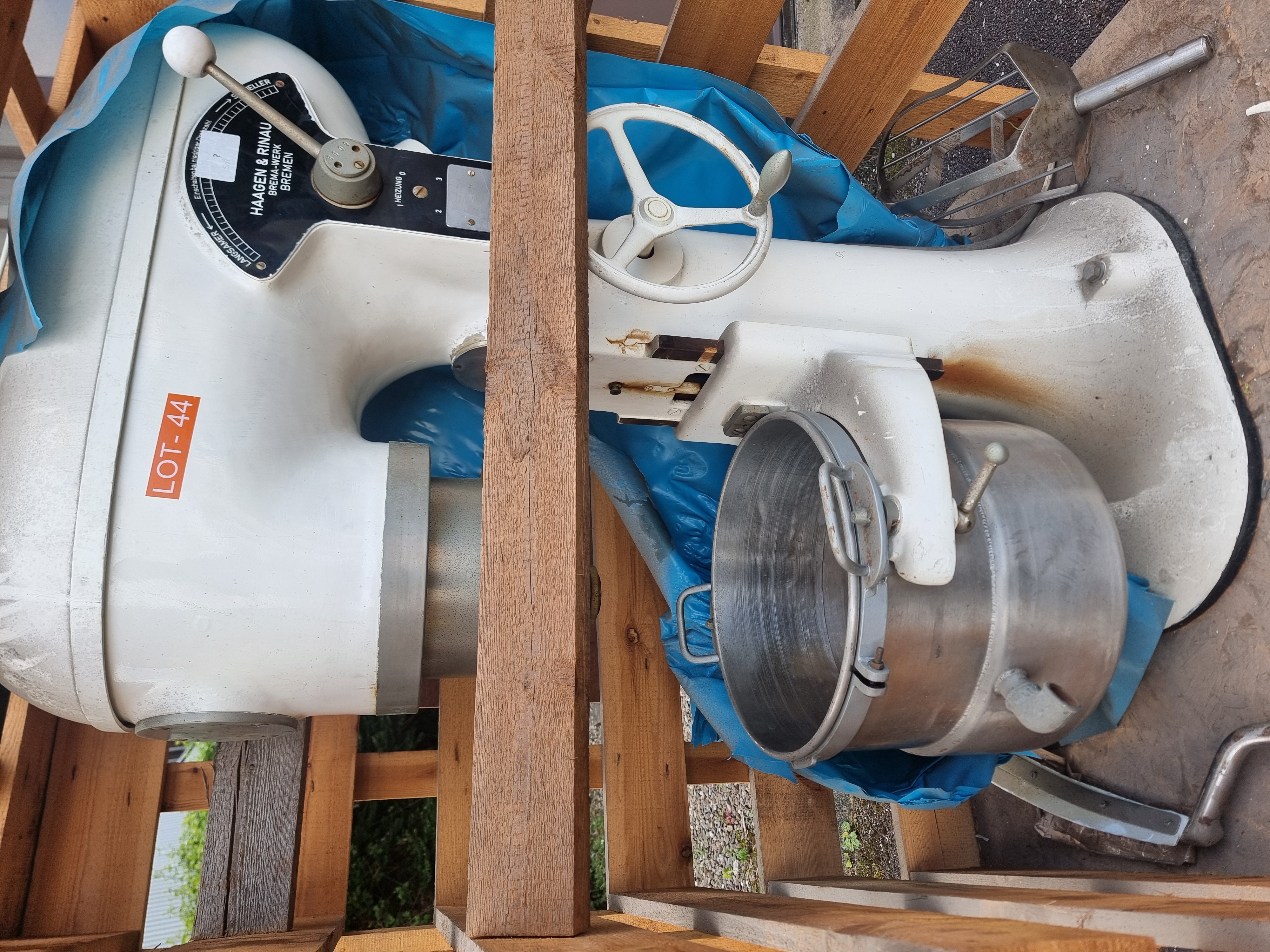 Used Haagen & Rinau Planetary Mixer 40-50 ltr