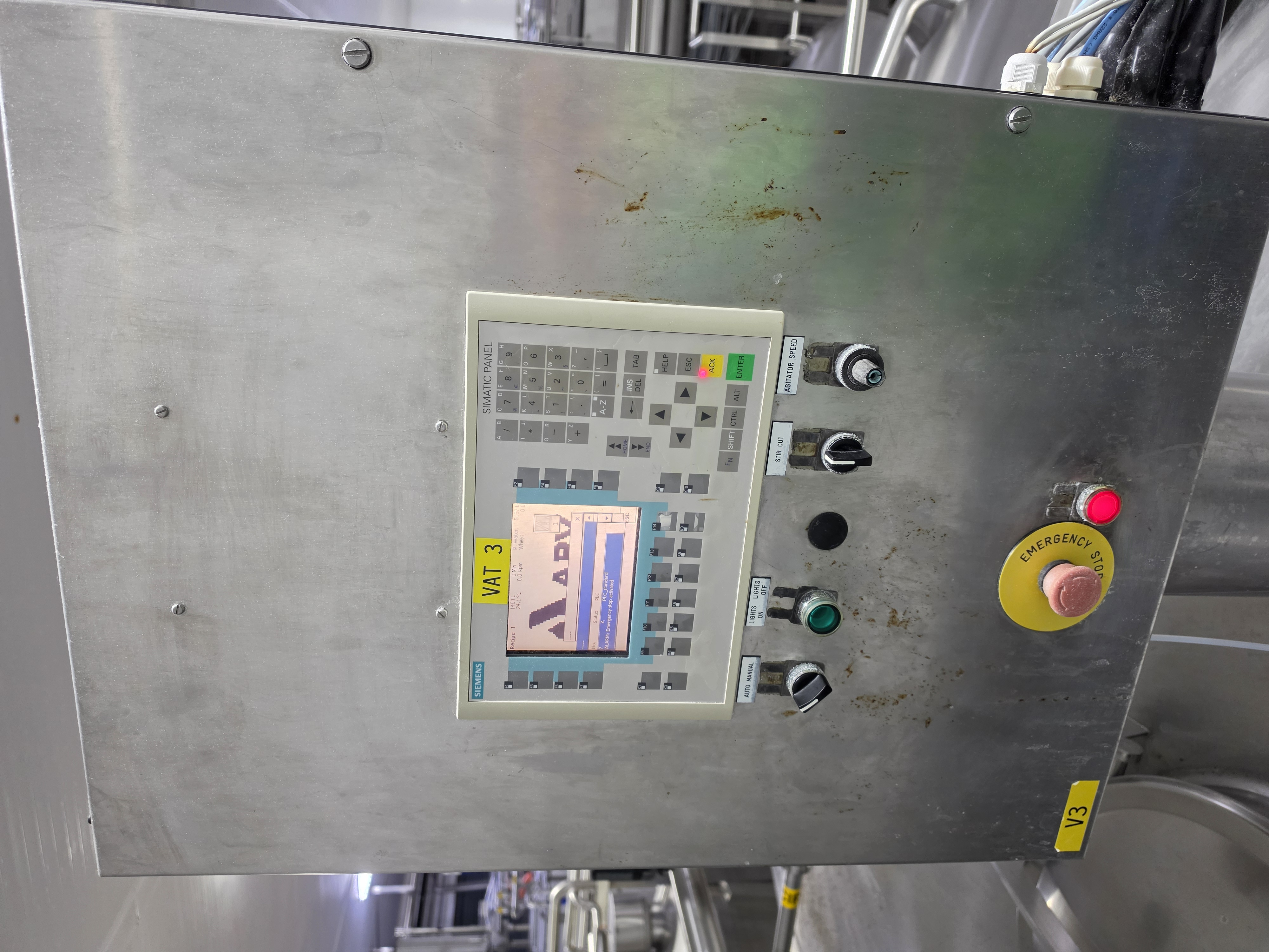 Used APV Curd Master 18,000 ltr Cheese Vats