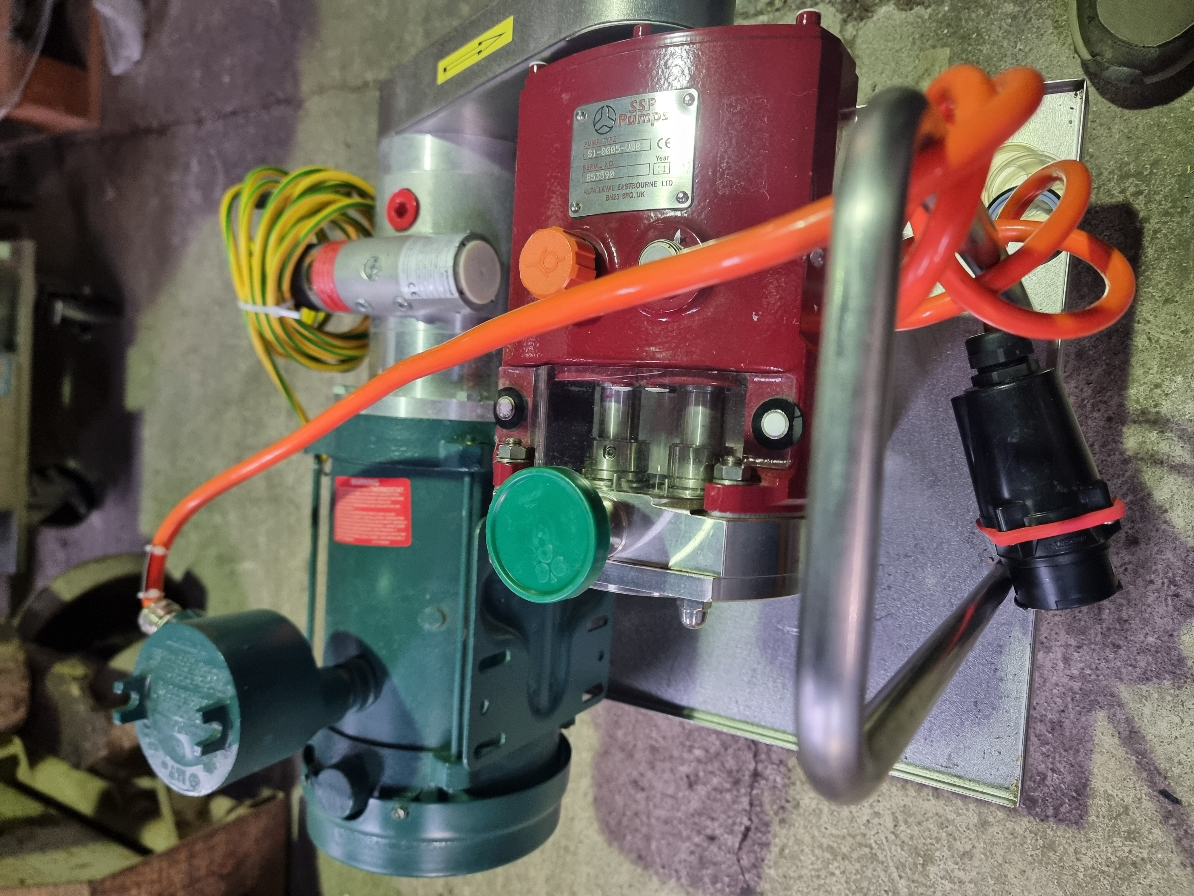 Used SSP Pumps Rotary Lobe Pump | Type: S1-005-V08