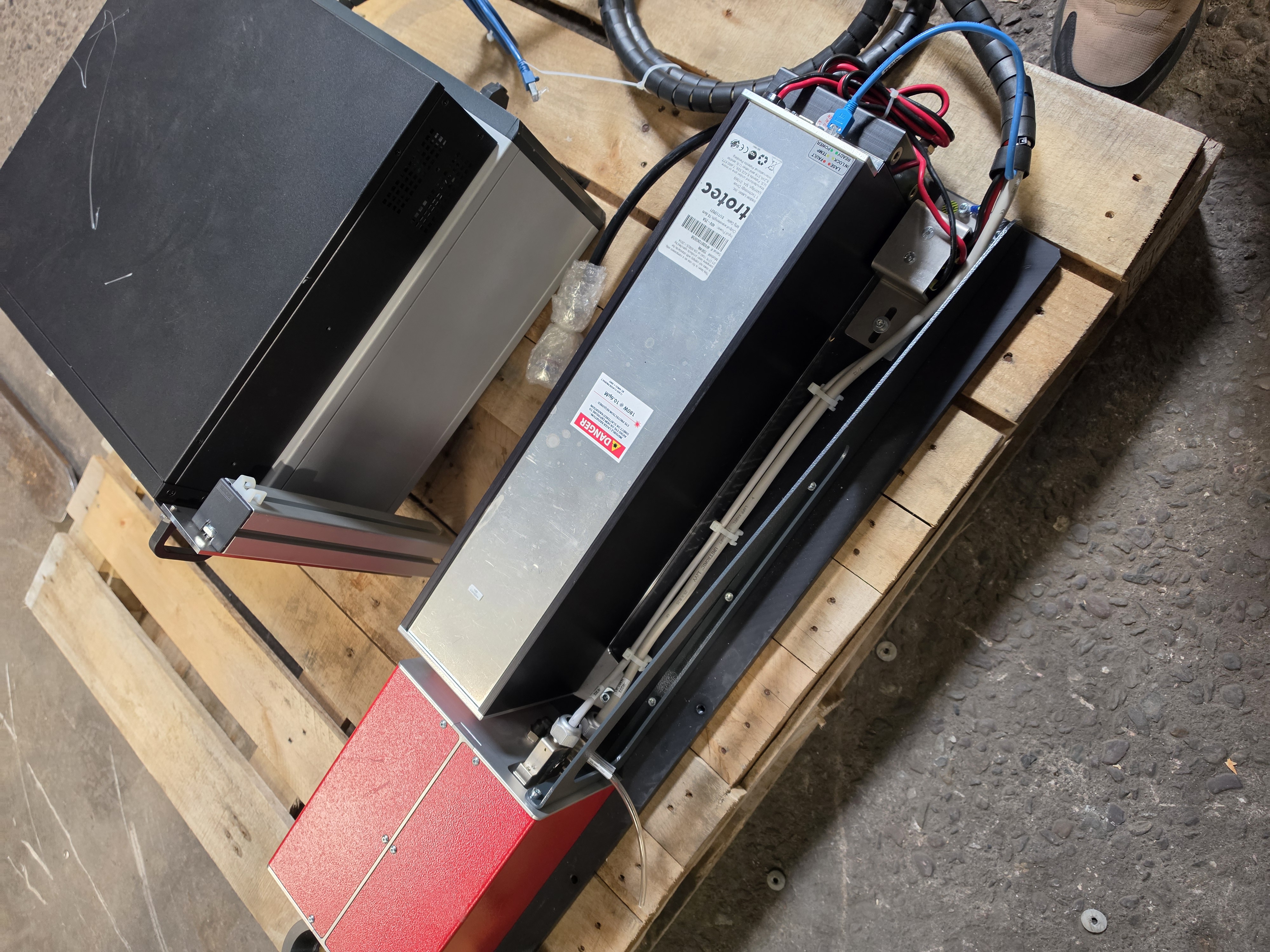 Used Trotec SpeedMarker 156Wx Industrial Laser Marking System