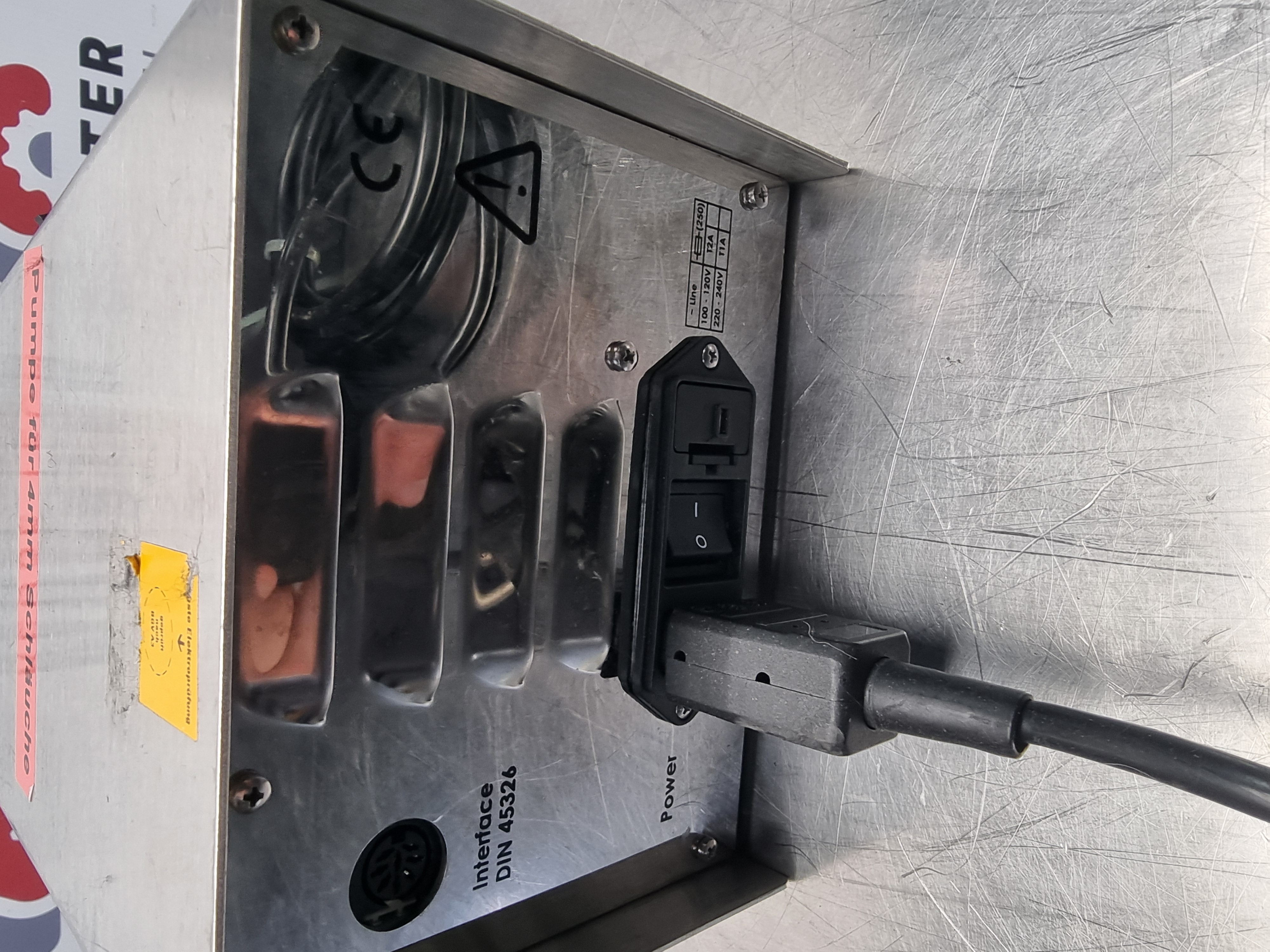 Used Ismatec Ecoline Peristaltic Pump C/W Cole Palmer Easy Load 7518-10 Pump Head