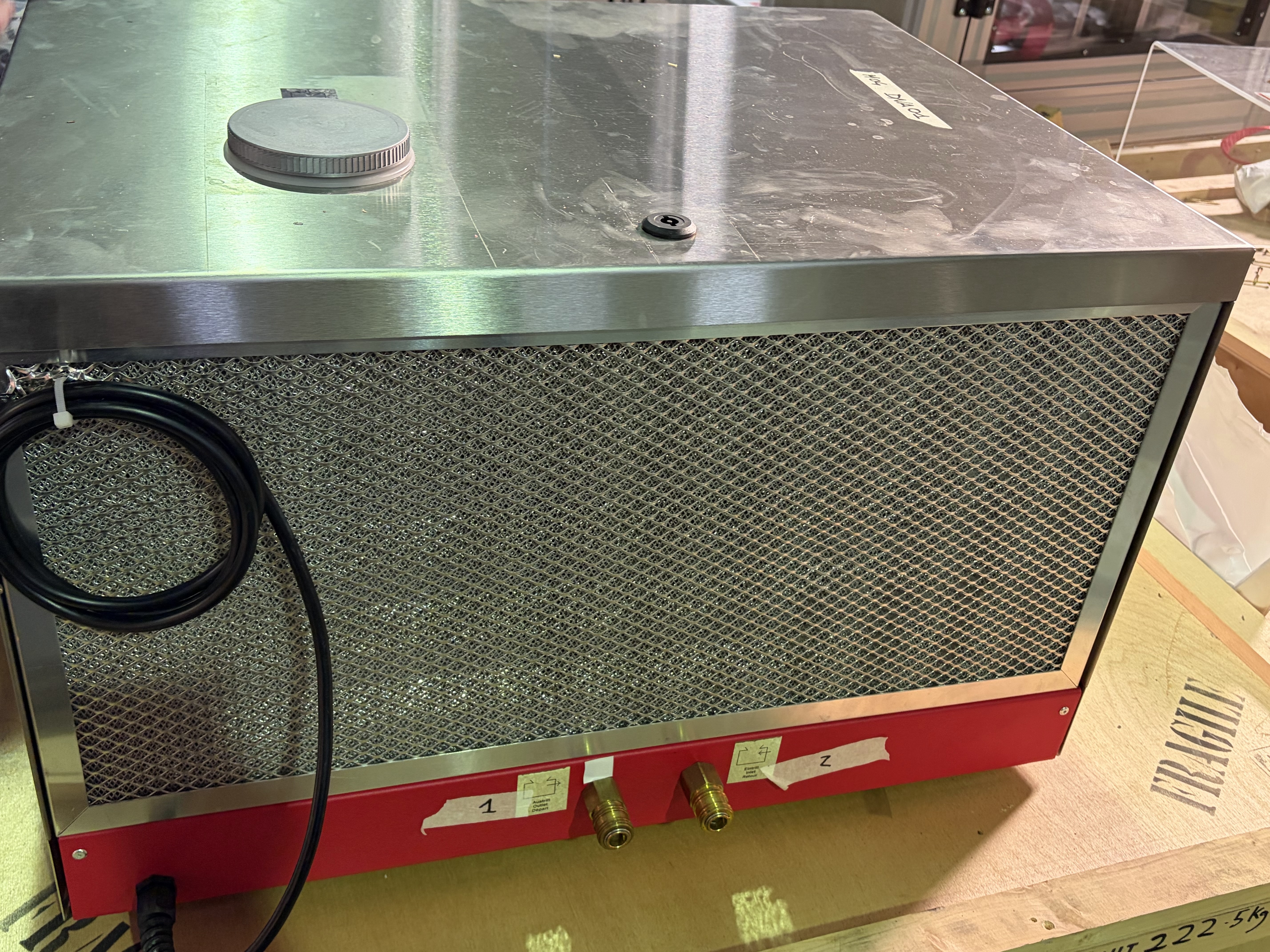 Used HYFRA eChilly 3 Industrial Water Chiller P/N 20 11 0307